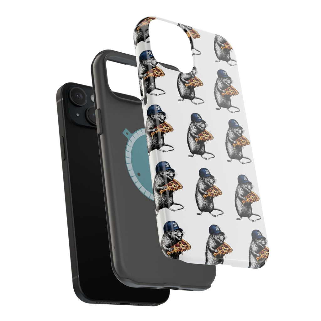 NY Pizza-Loving Rat Magnetic Phone Case