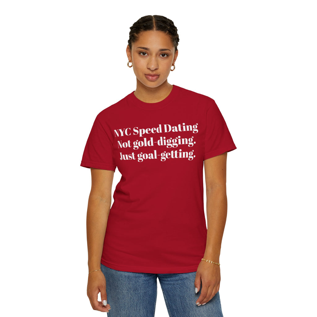NYC Speed Dating Not gold-digging. Just goal-getting.