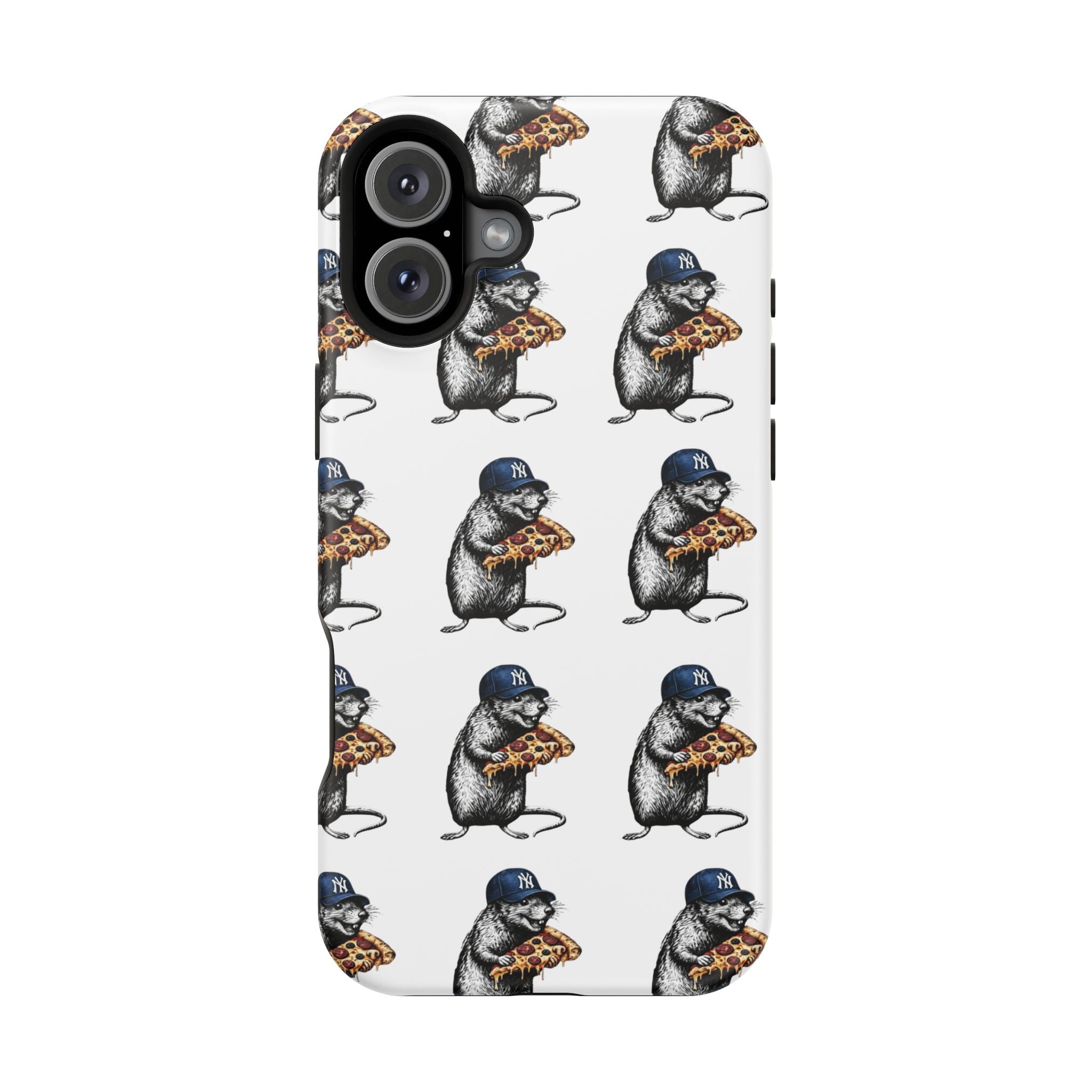 NY Pizza-Loving Rat Magnetic Phone Case