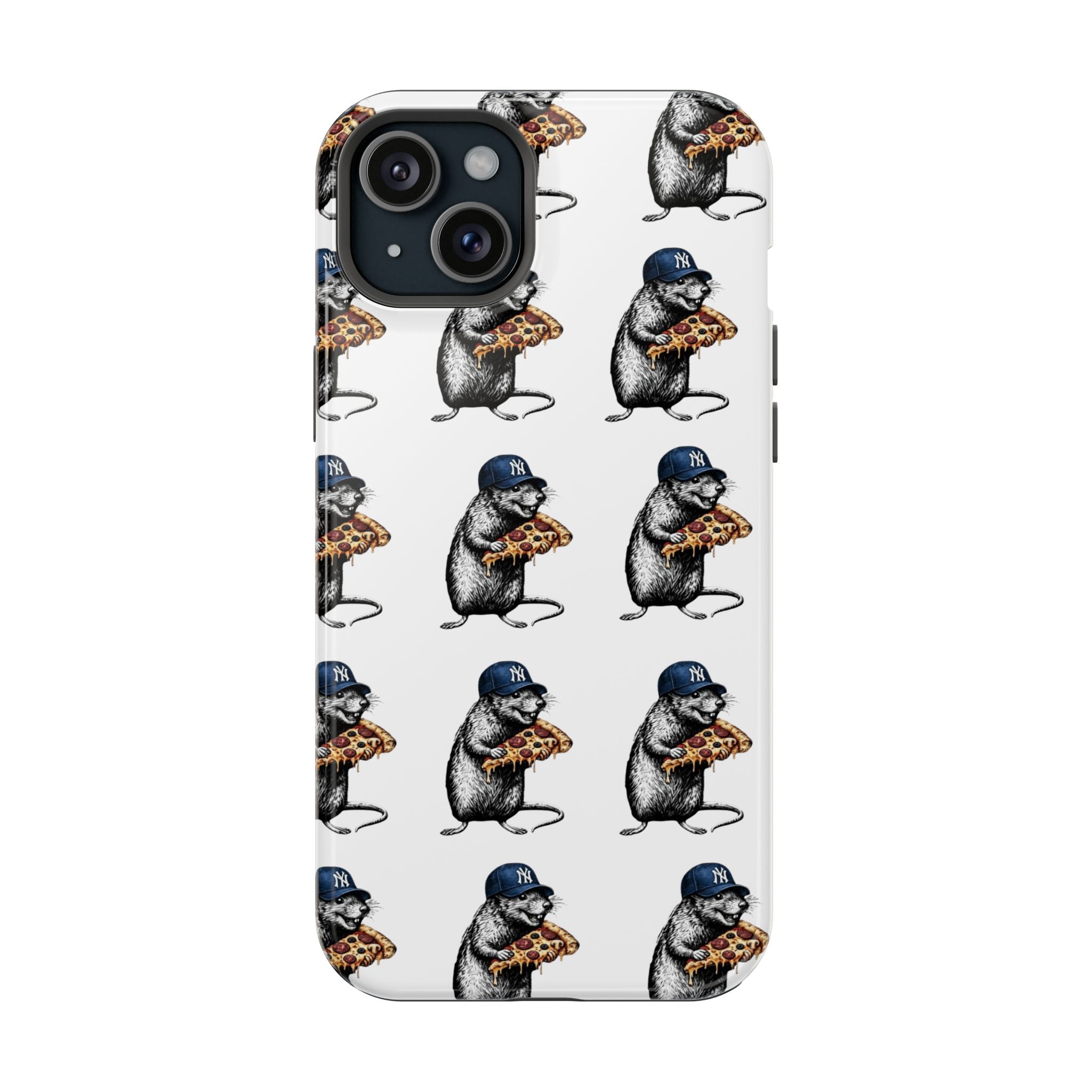 NY Pizza-Loving Rat Magnetic Phone Case