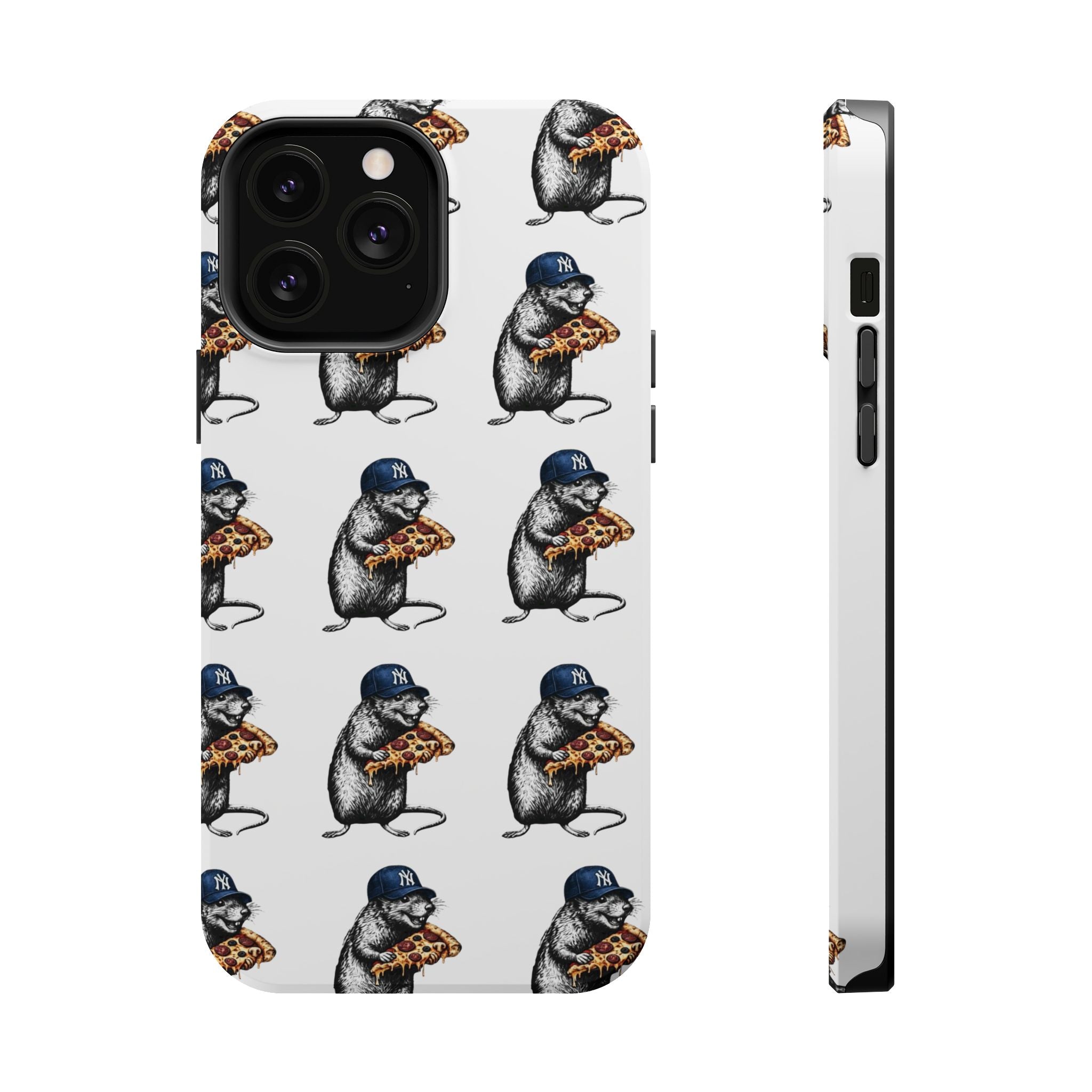 NY Pizza-Loving Rat Magnetic Phone Case