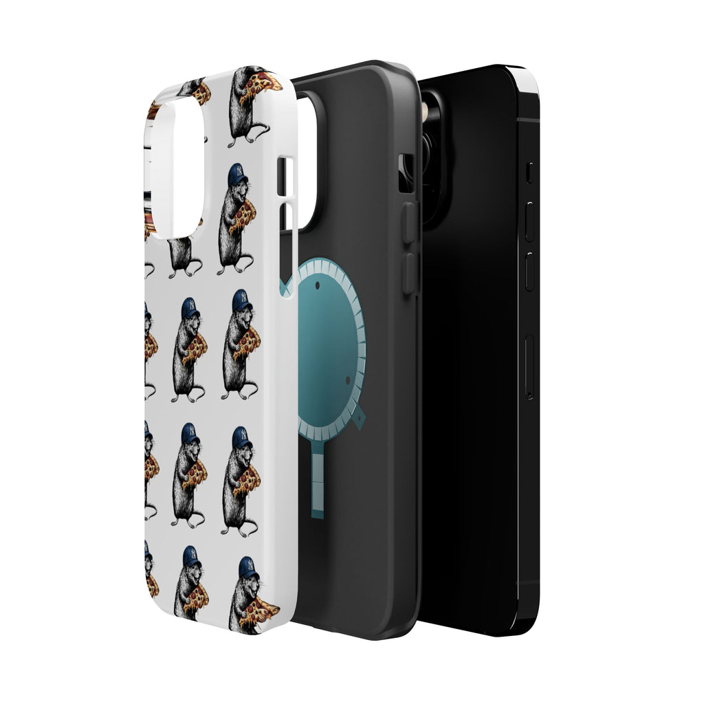 NY Pizza-Loving Rat Magnetic Phone Case