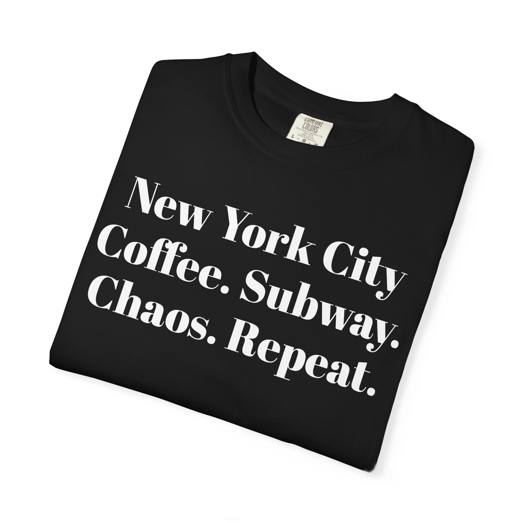 New York City. Coffee. Subway. Chaos. Repeat.