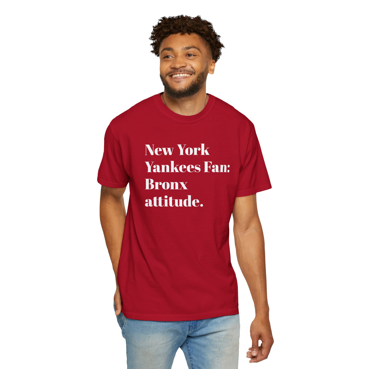 NY Yankees Fan: Bronx Attitude. Tee Shirt