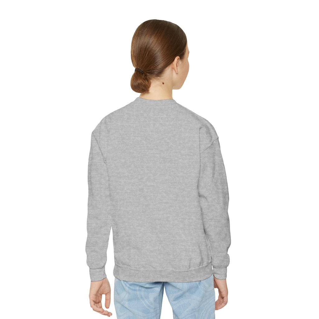 Youth Crewneck Sweatshirt — Vintage Explorer NY Rat Graphic