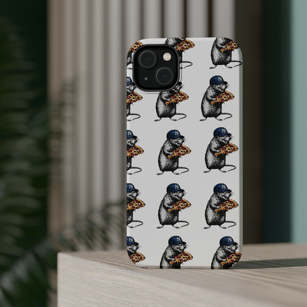NY Pizza-Loving Rat Magnetic Phone Case