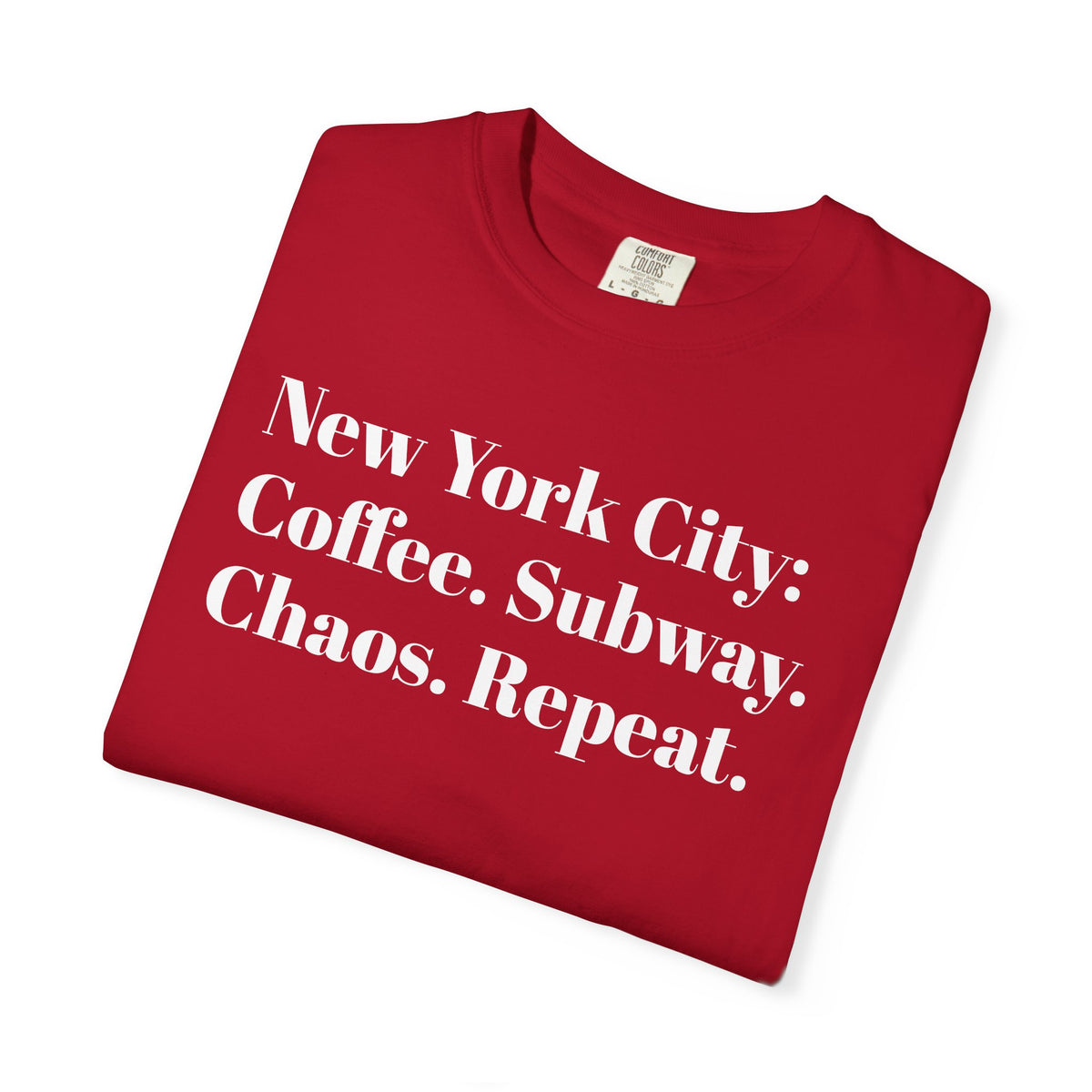 New York City. Coffee. Subway. Chaos. Repeat.