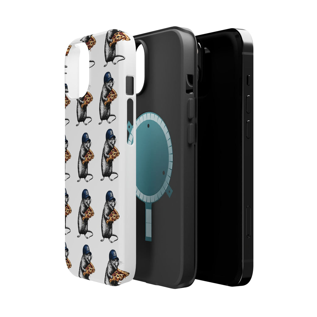 NY Pizza-Loving Rat Magnetic Phone Case
