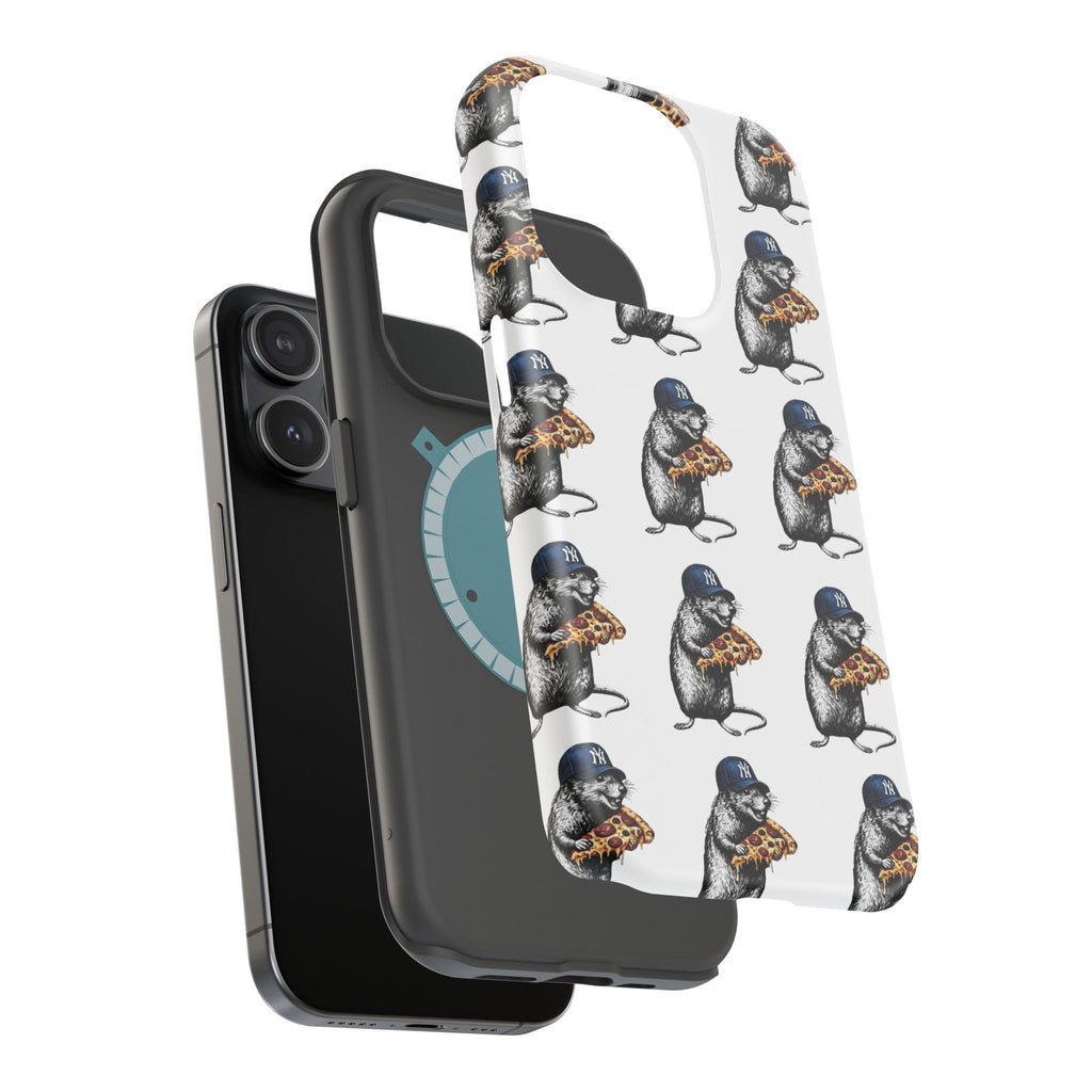 NY Pizza-Loving Rat Magnetic Phone Case