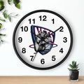 Nets Mascot Wall Clock — Retro Basketball Team Logo Decor
