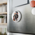 NYC Pizza Rat Magnet — Back to School Cute Refrigerator Button