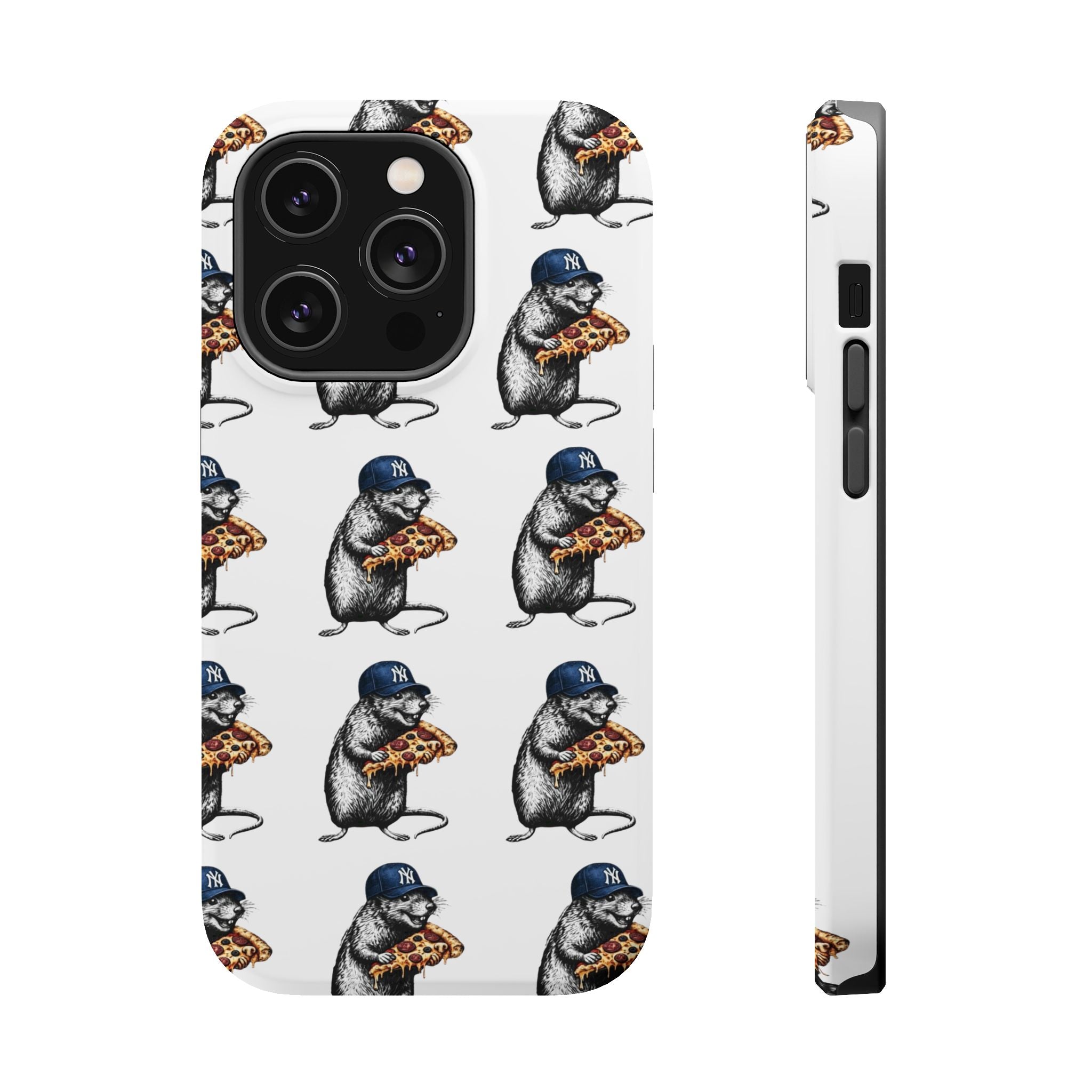 NY Pizza-Loving Rat Magnetic Phone Case
