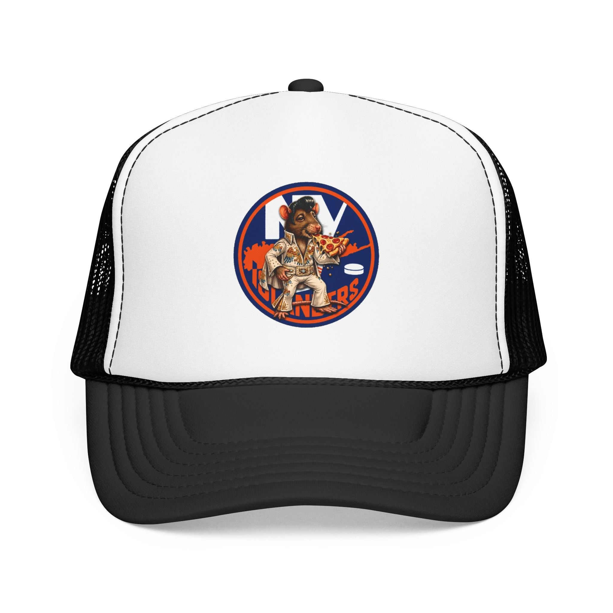 Vintage Island Monsters Trucker Hat - Retro Surf Creature Foam Cap