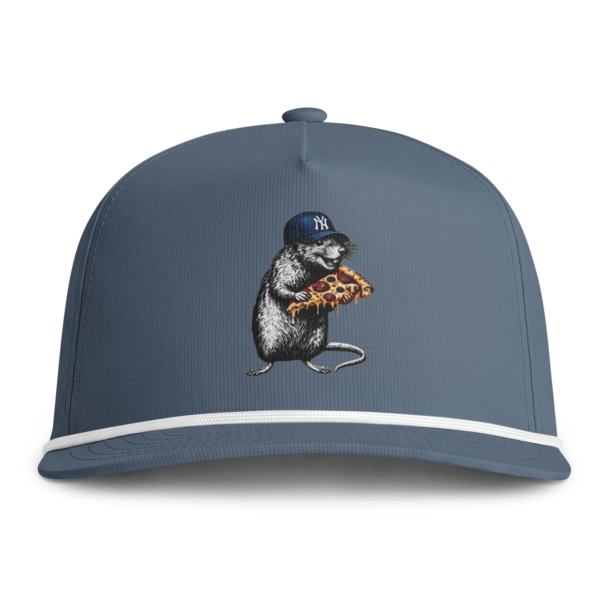 NY Rat Holding Pizza - Rope Cap