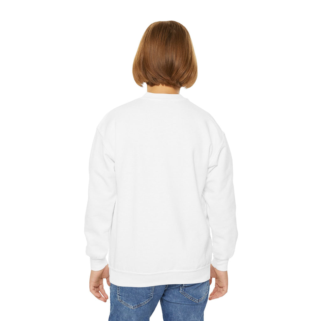 Youth Crewneck Sweatshirt — Vintage Explorer NY Rat Graphic