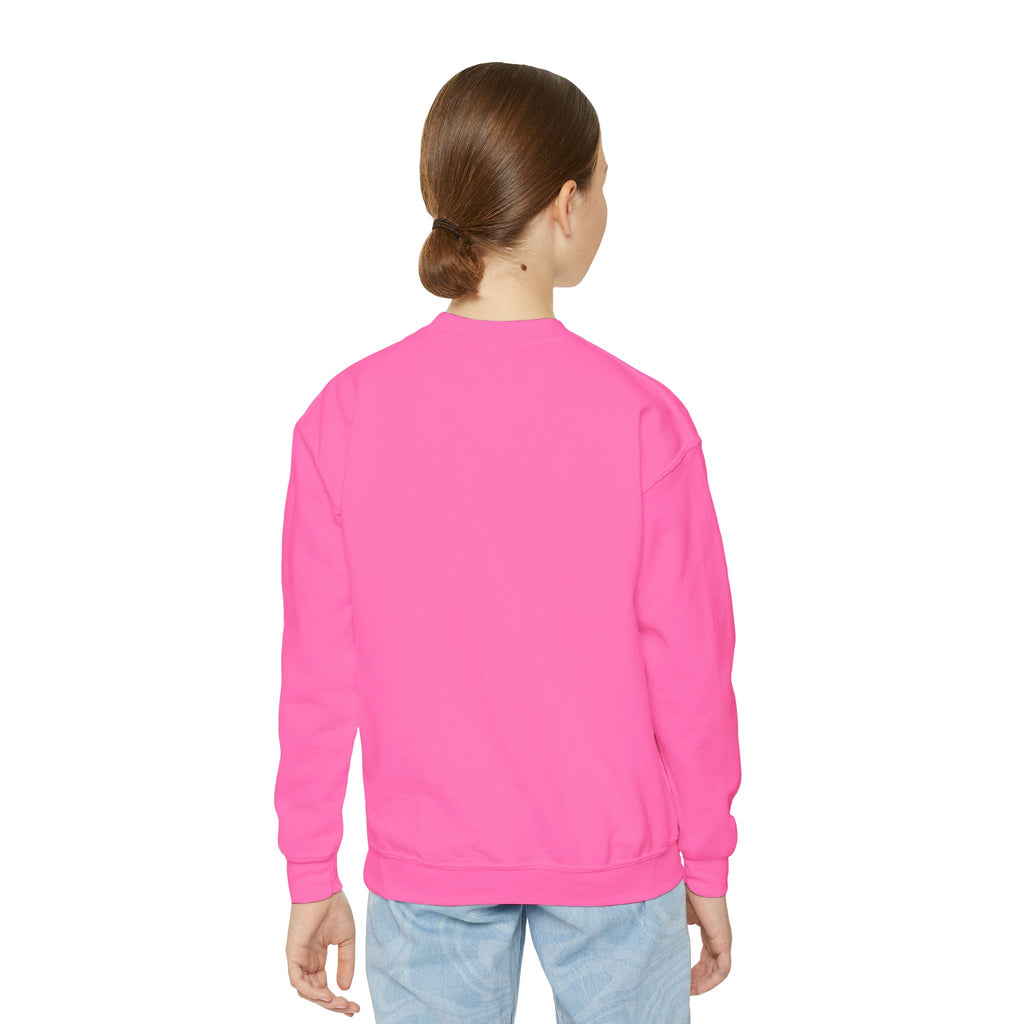 Youth Crewneck Sweatshirt — Vintage Explorer NY Rat Graphic