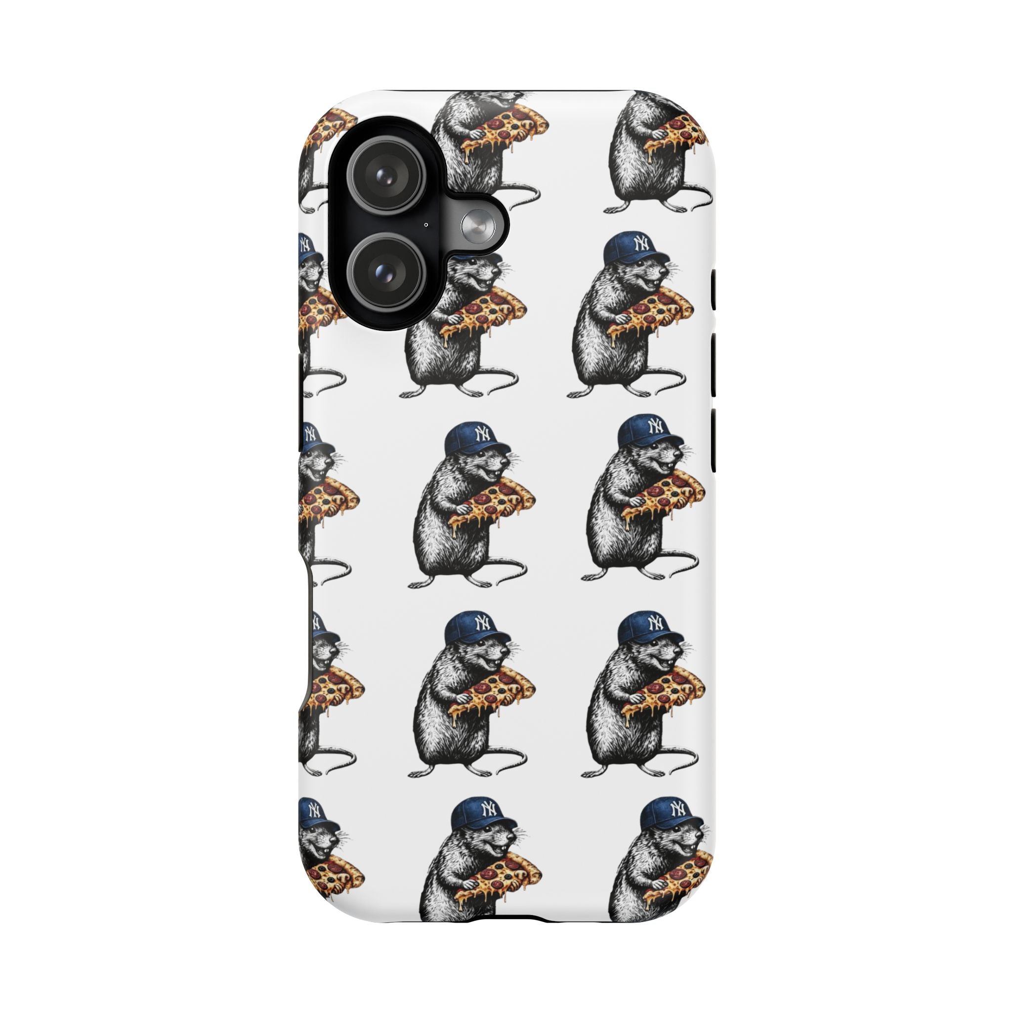 NY Pizza-Loving Rat Magnetic Phone Case