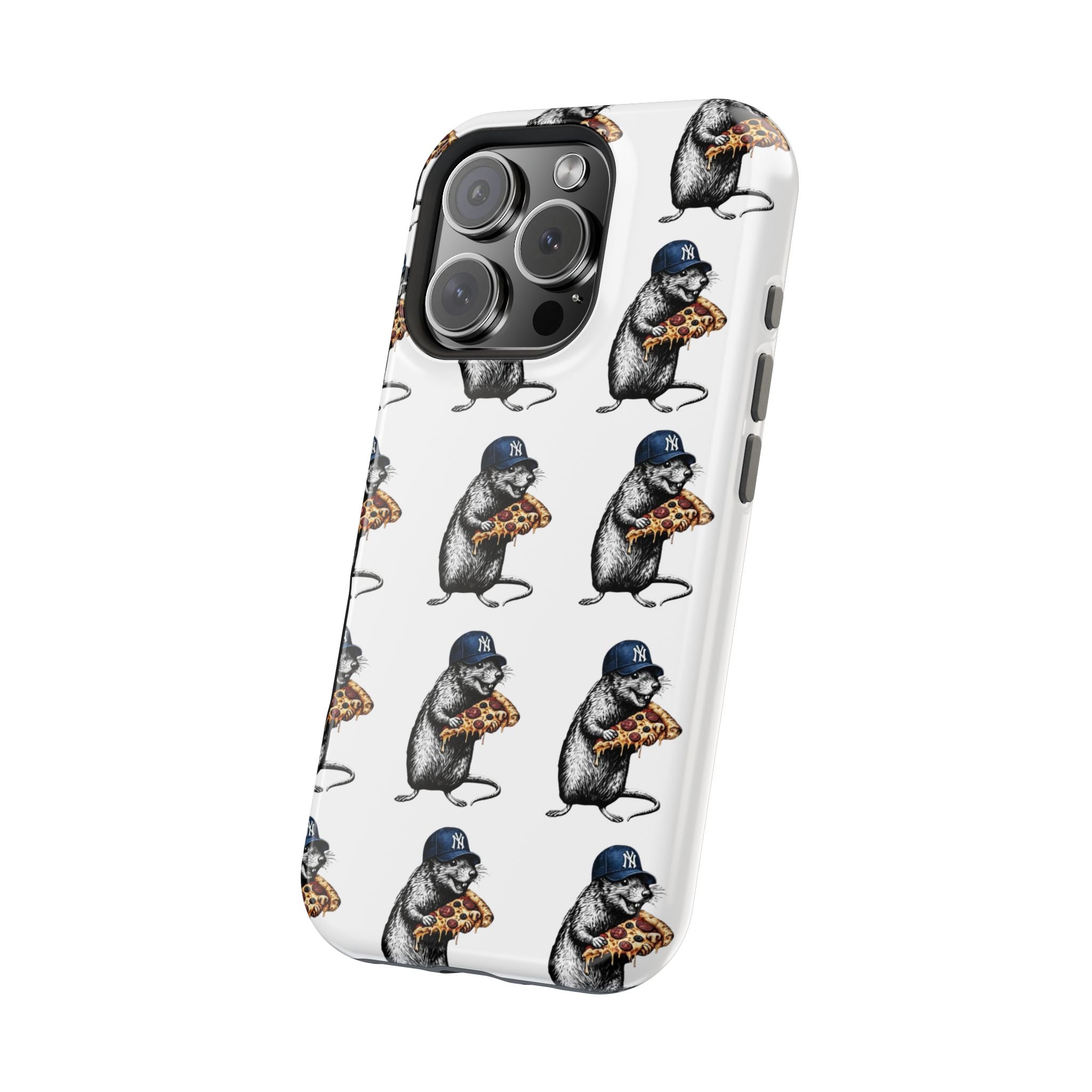 NY Pizza-Loving Rat Magnetic Phone Case