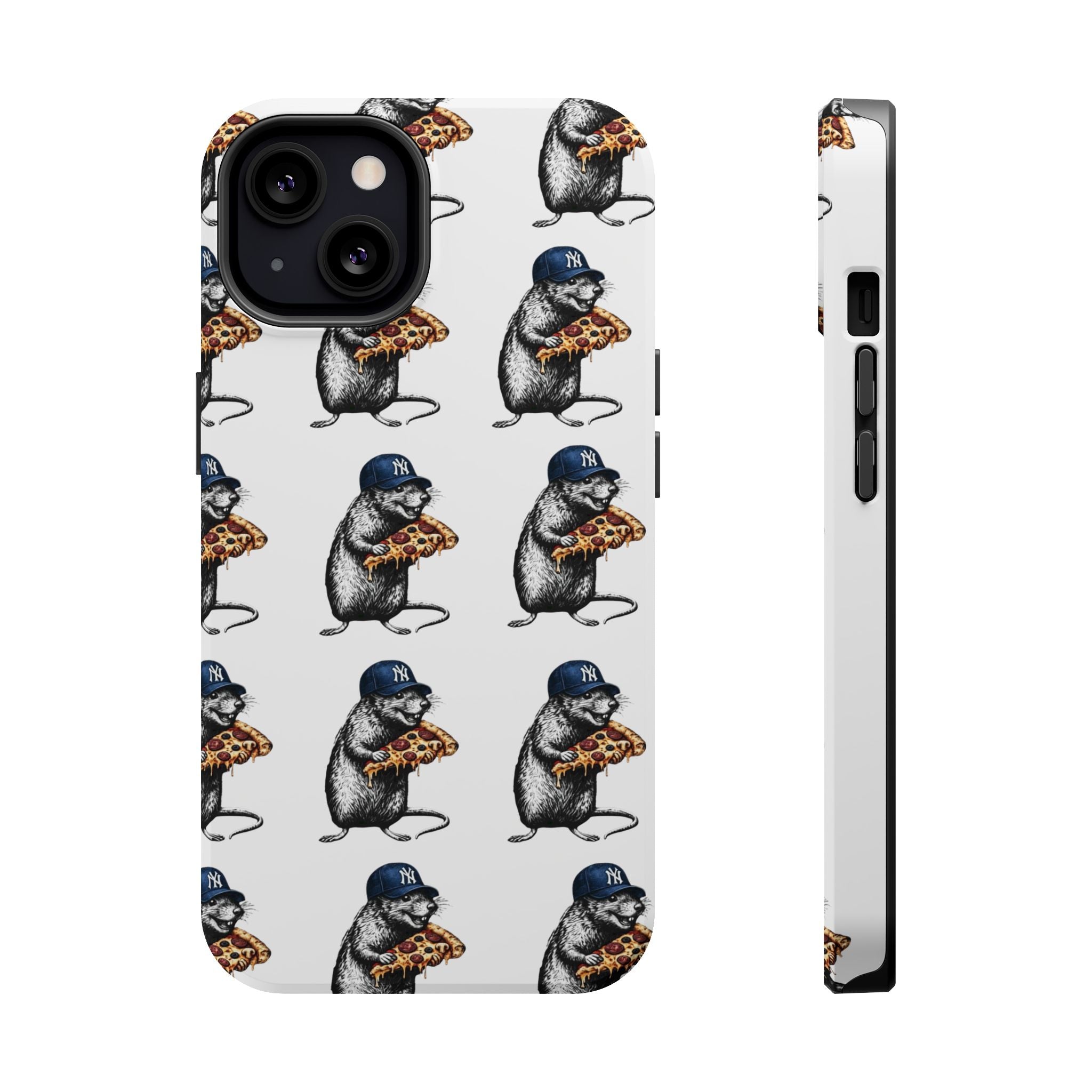 NY Pizza-Loving Rat Magnetic Phone Case
