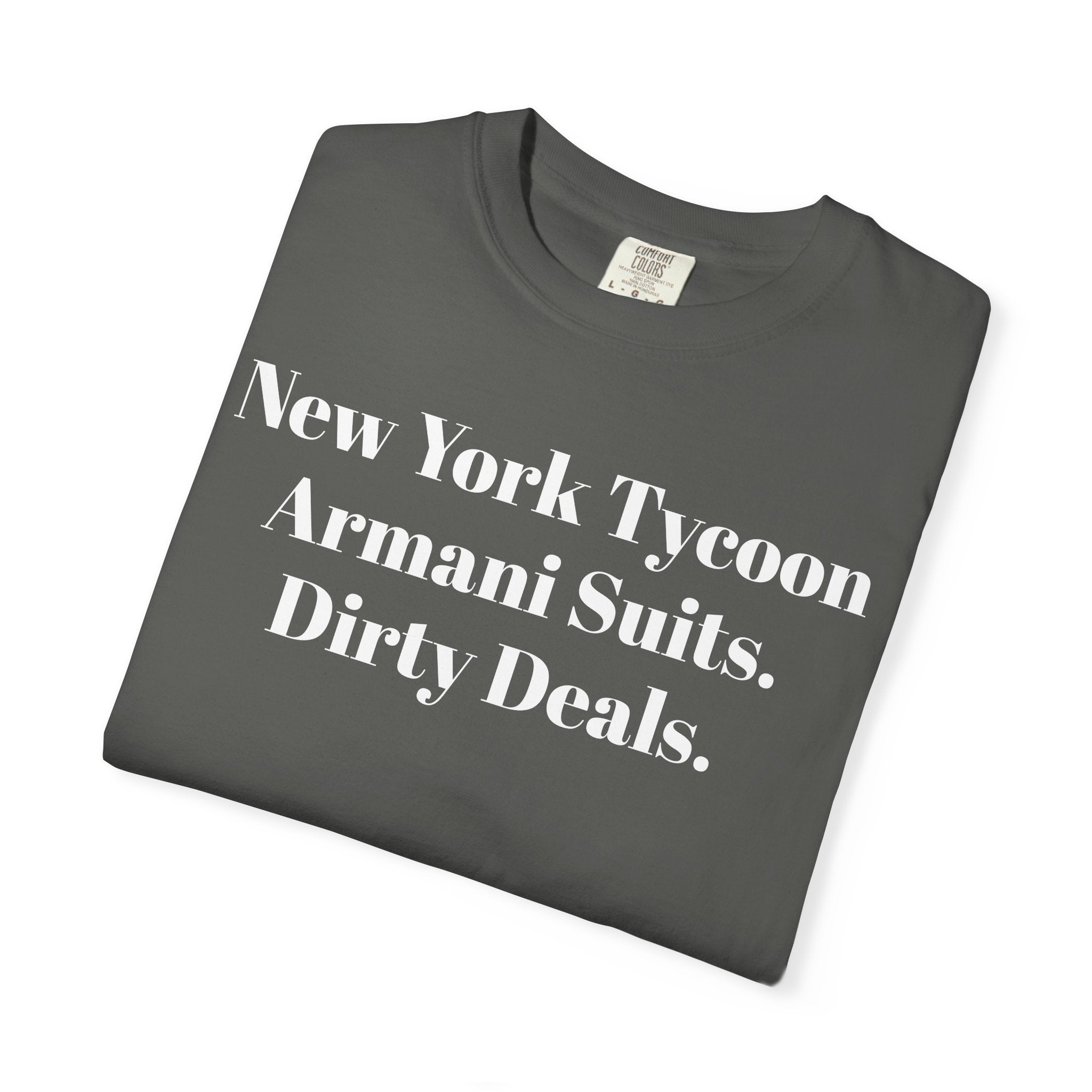 New York Tycoon. Armani Suits. Dirty Deals.