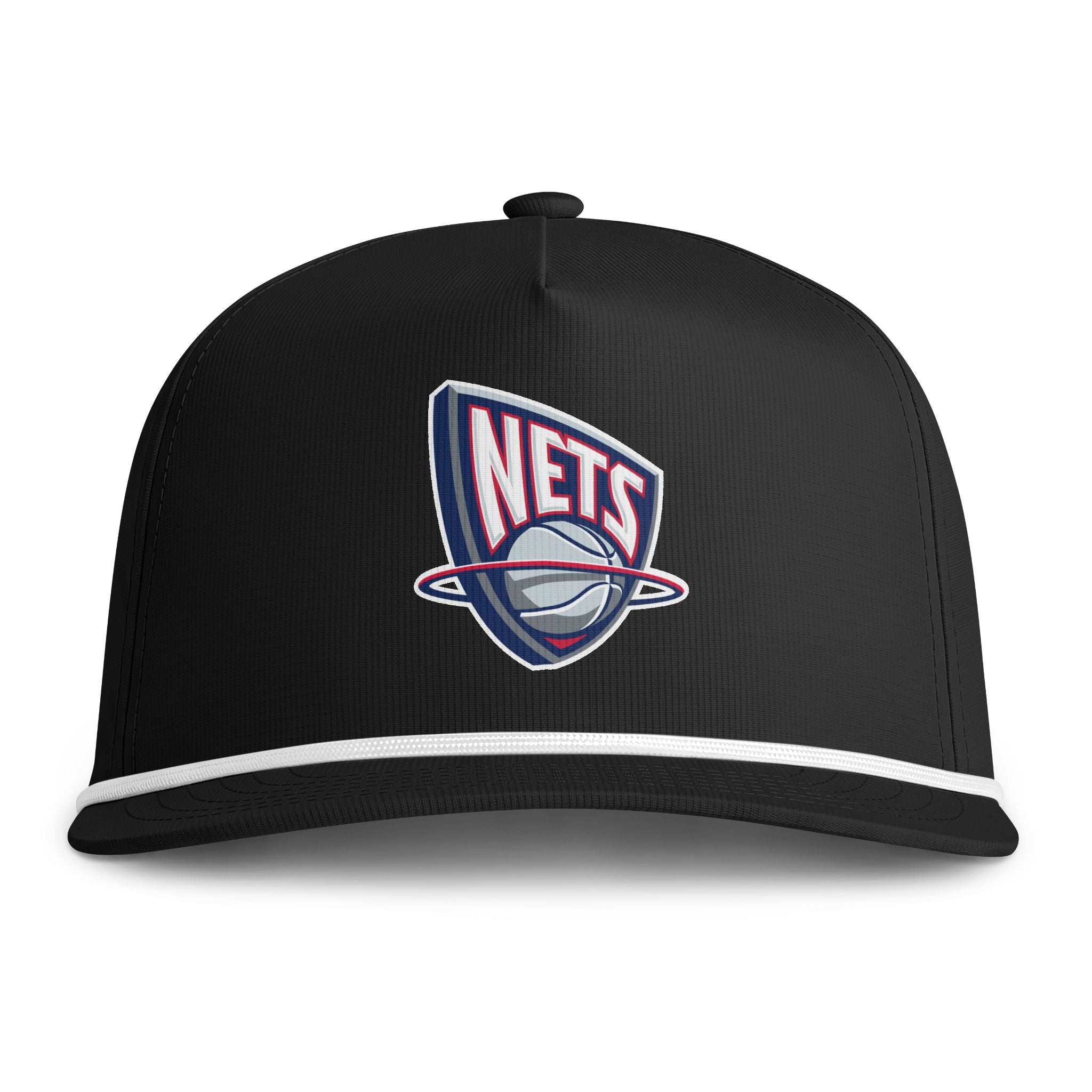 NY Nets Sunwashed Rope Cap — Nets Embroidered Basketball Snapback Hat