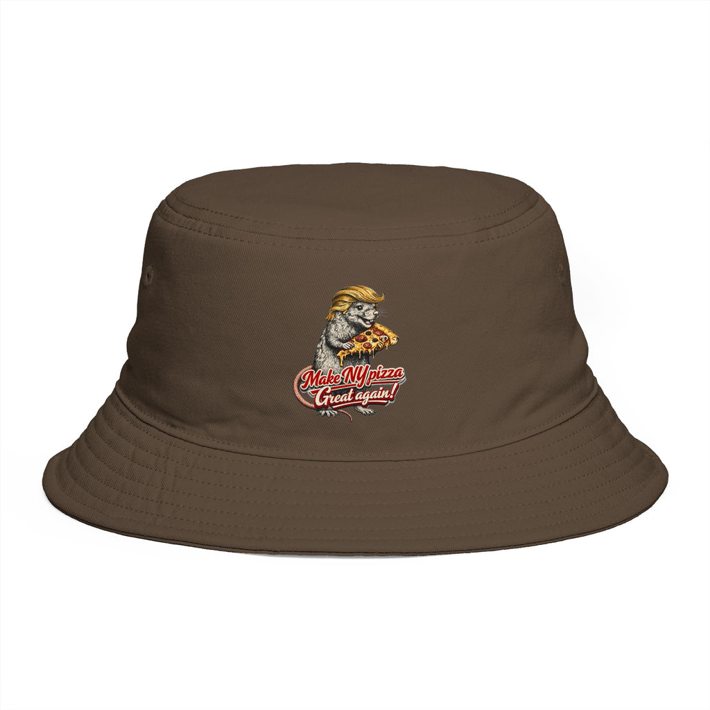 Bucket Hat — Retro Fishing Lure Graphic “Catch Again!” Cap