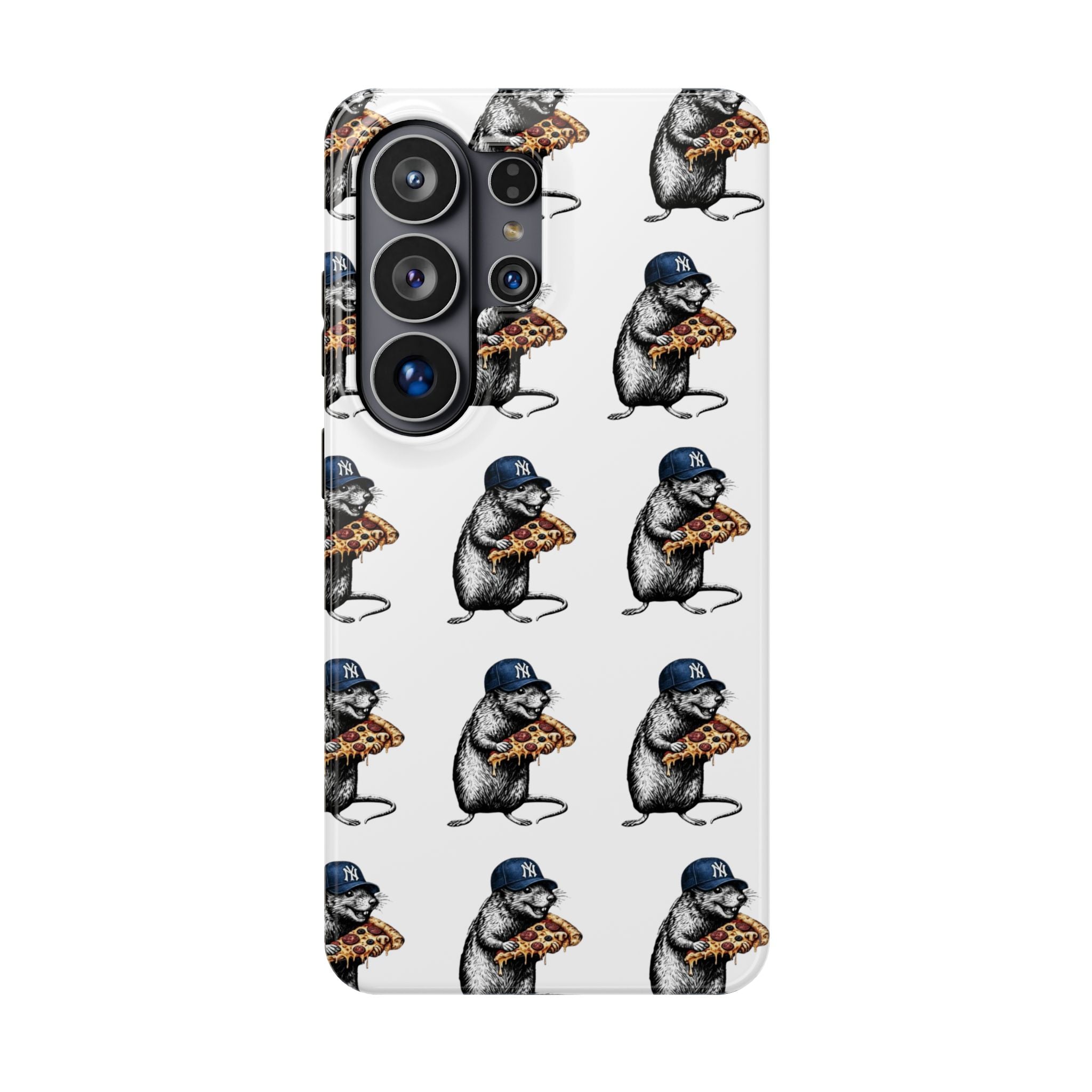 NY Pizza-Loving Rat Magnetic Phone Case