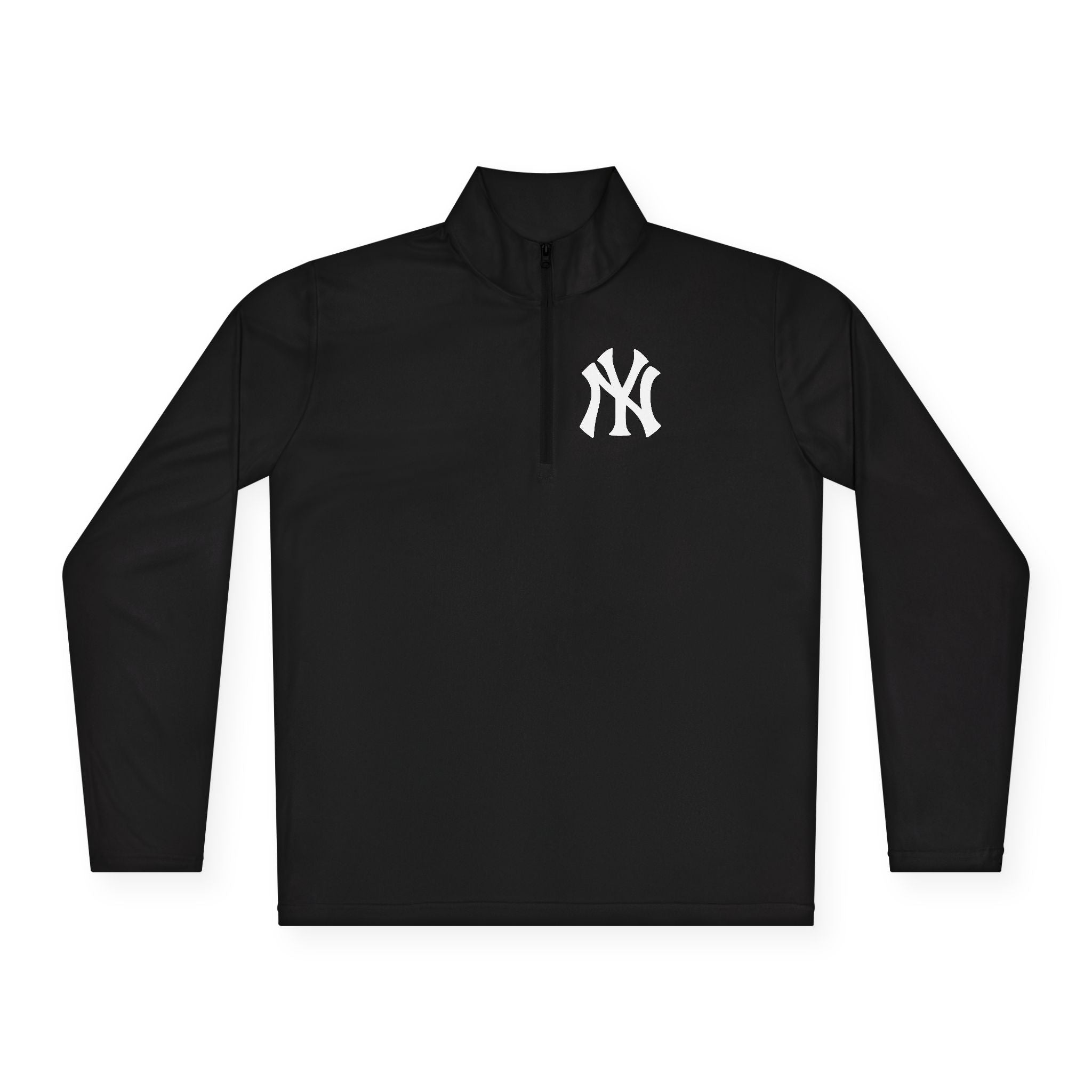 NY Yankee - Quarter-Zip Pullover with Chest Logo
