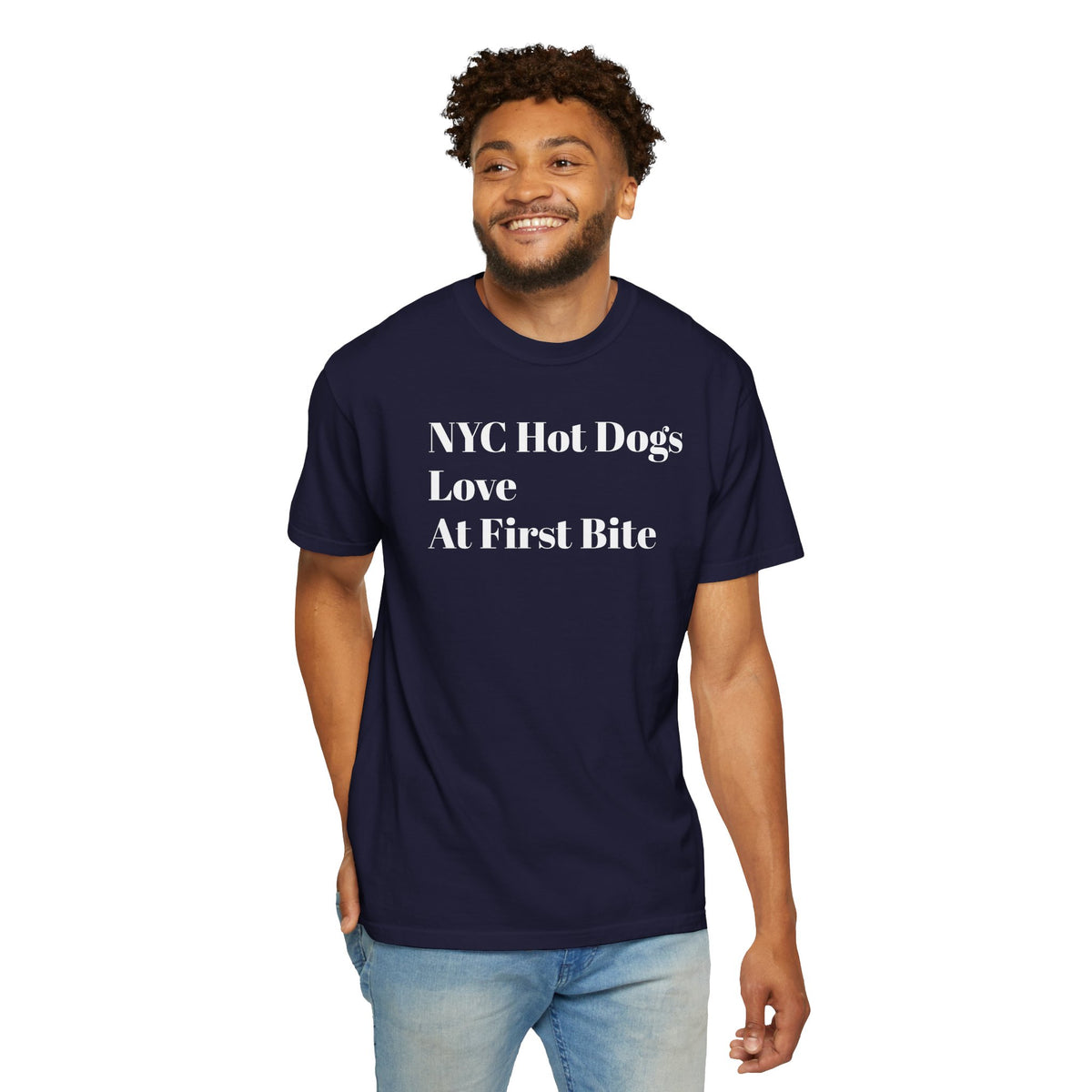 NYC Hot Dog - Love - At First Bite - Tee Shirt