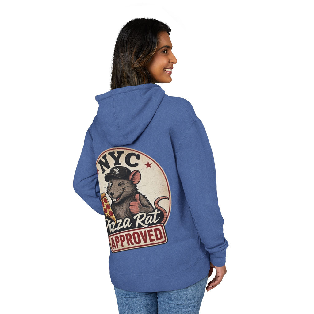 NYC "Pizza Rat Approved" Graphic Hoodie - Where the Rats Eat Better