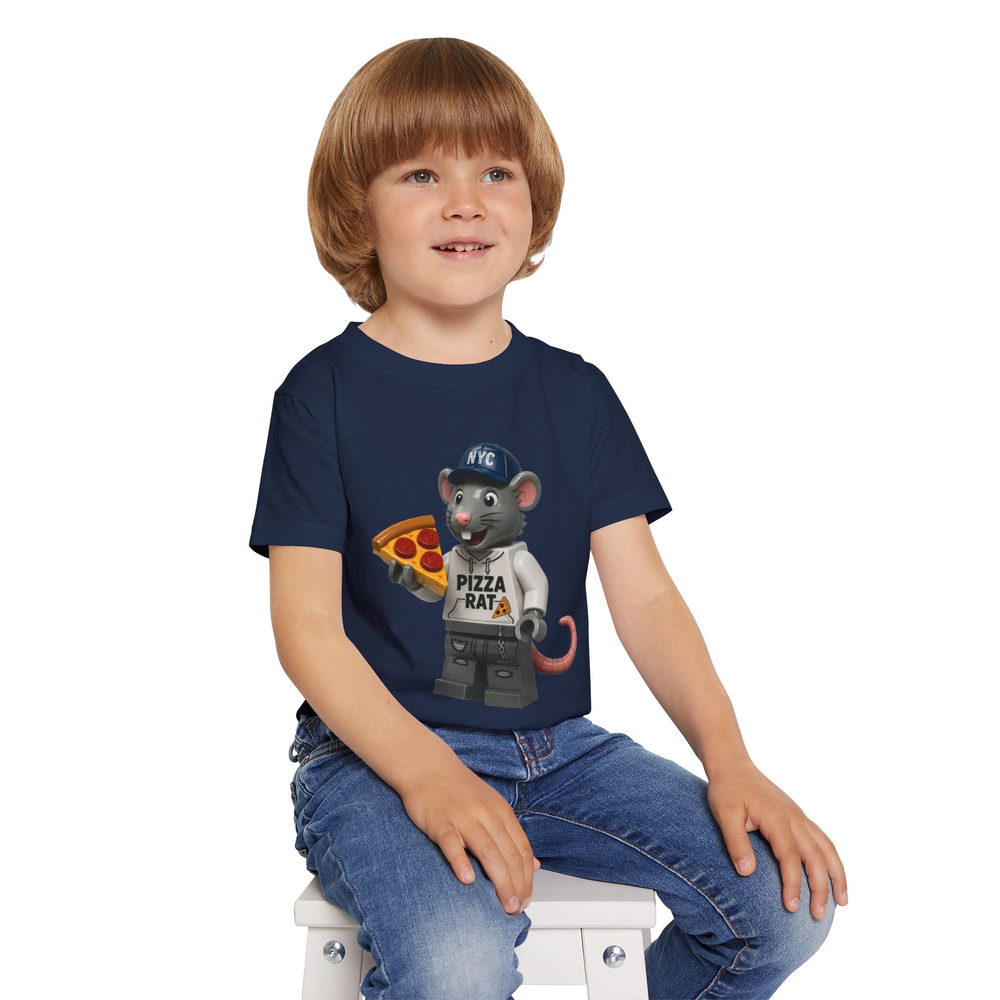 NYC Pizza Rat - Heavy Cotton™ Toddler T-shirt