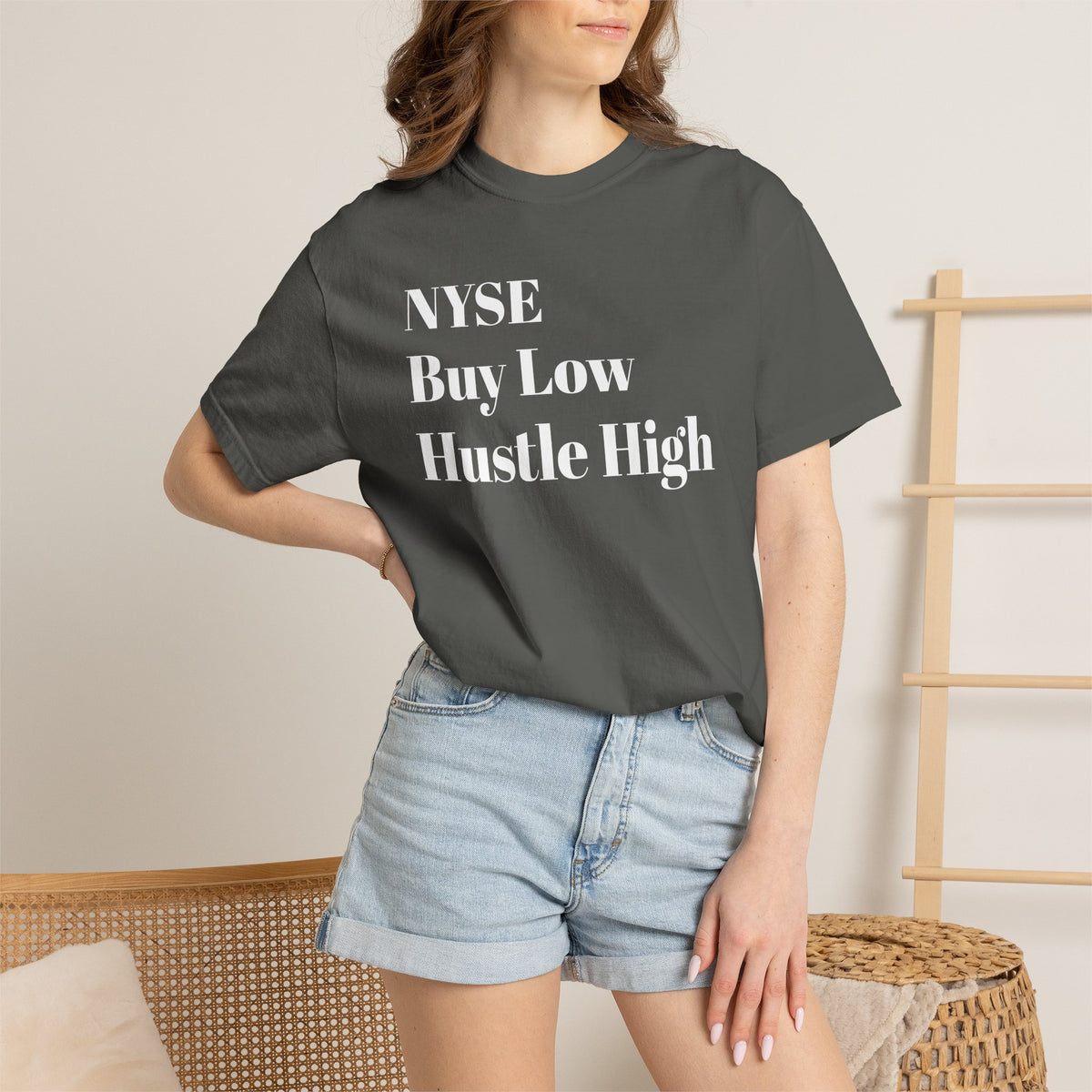 NYSE Buy Low - Hustle High - Tee Shirt