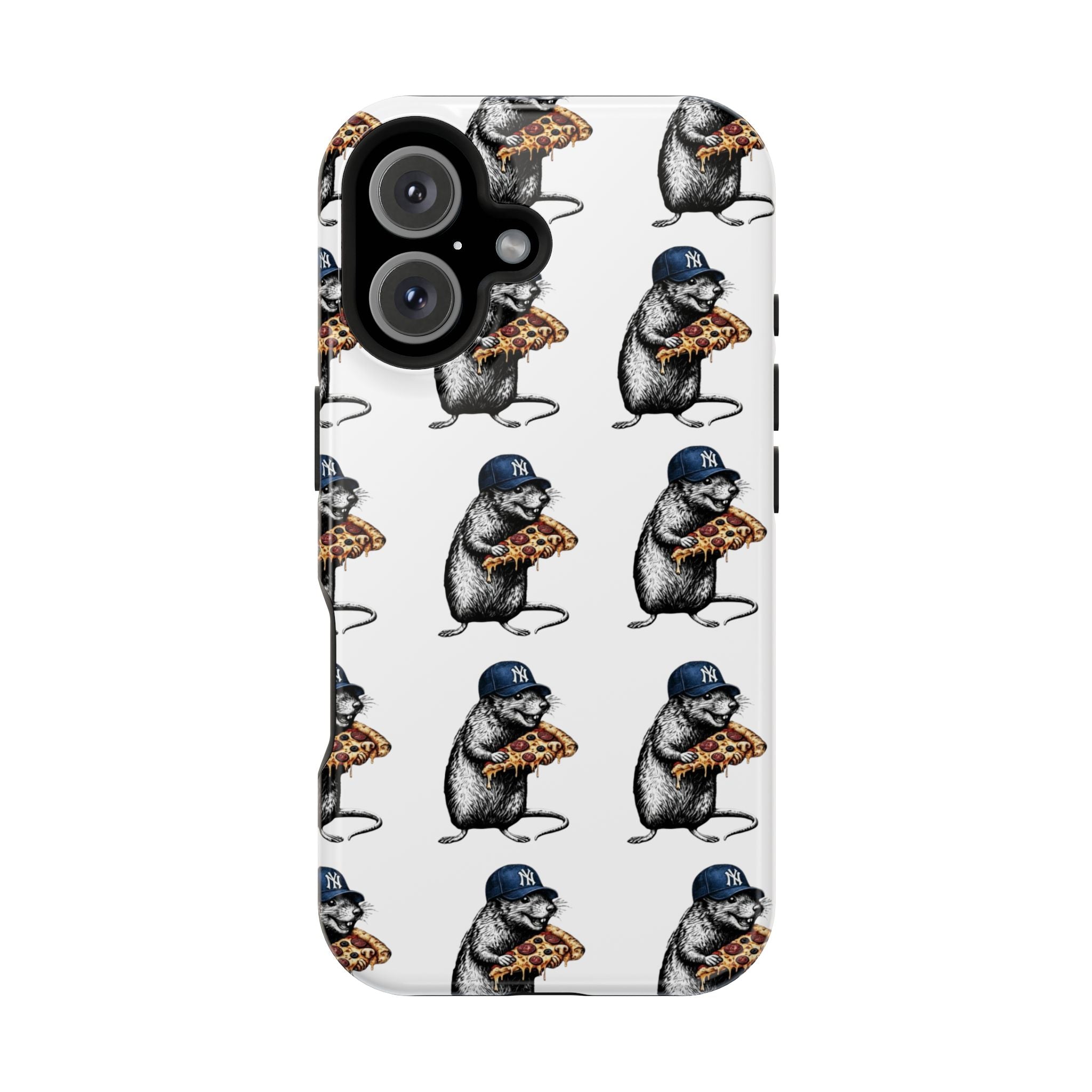 NY Pizza-Loving Rat Magnetic Phone Case