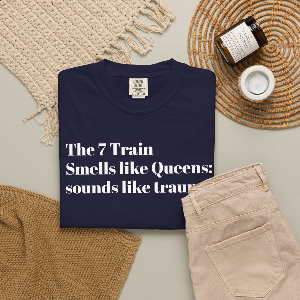 The 7 Train - Smells like Queens. Sounds like Trauma. Tee Shirt