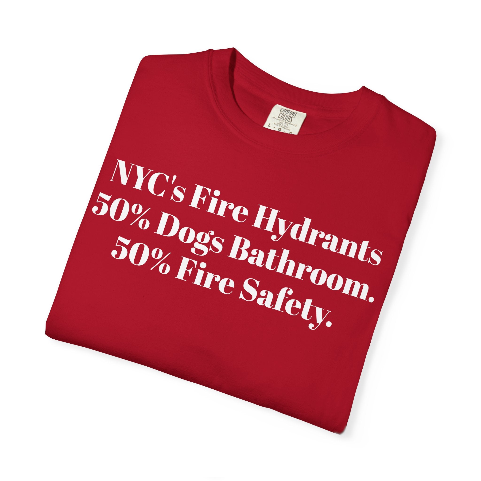 NYC Fire Hydrant. 50% Dogs Bathroom. 50% Fire Safety.