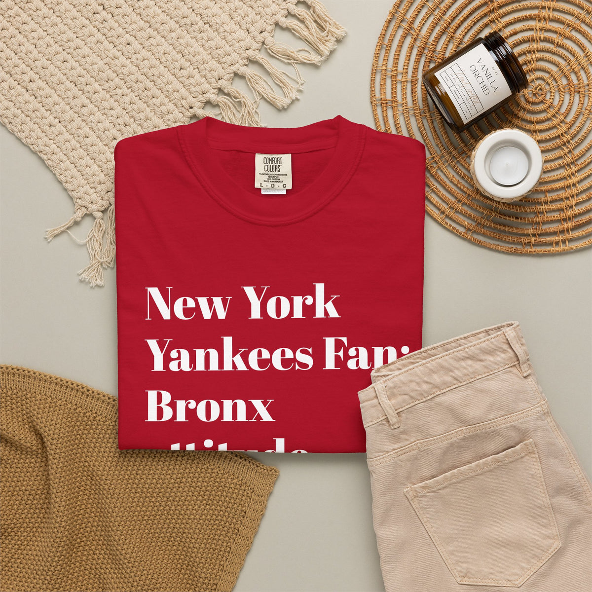 NY Yankees Fan: Bronx Attitude. Tee Shirt