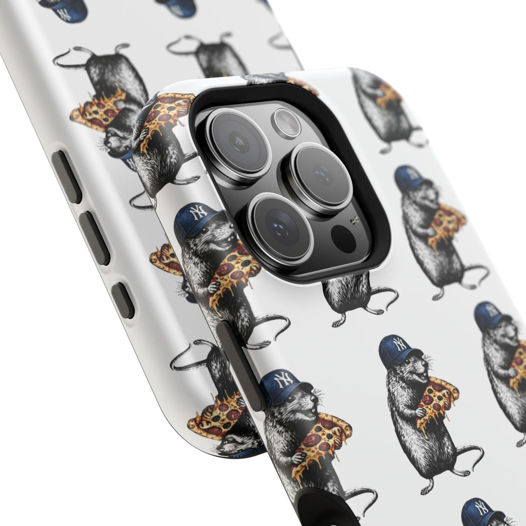 NY Pizza-Loving Rat Magnetic Phone Case