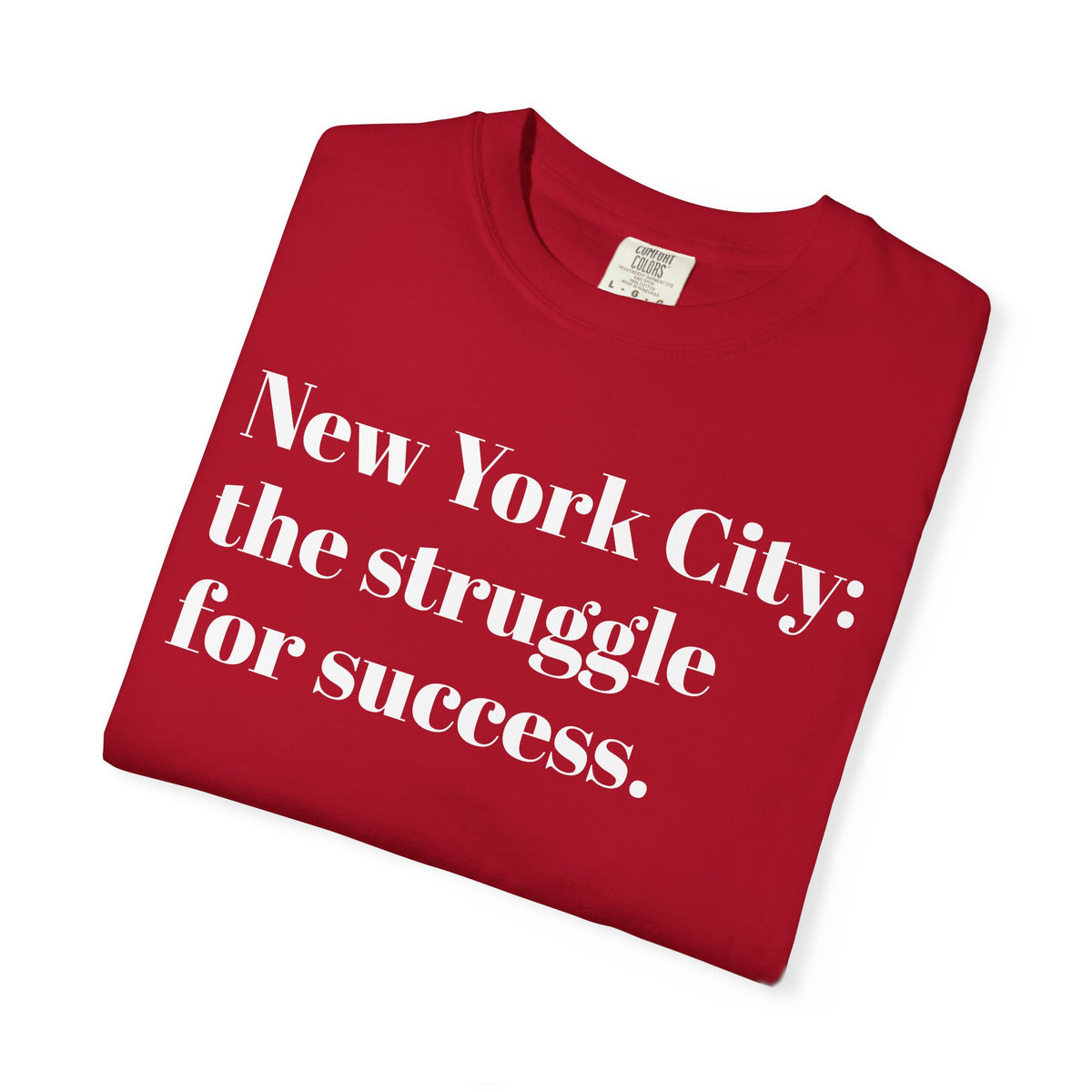 New York City - The Struggle - For Success - Tee Shirt