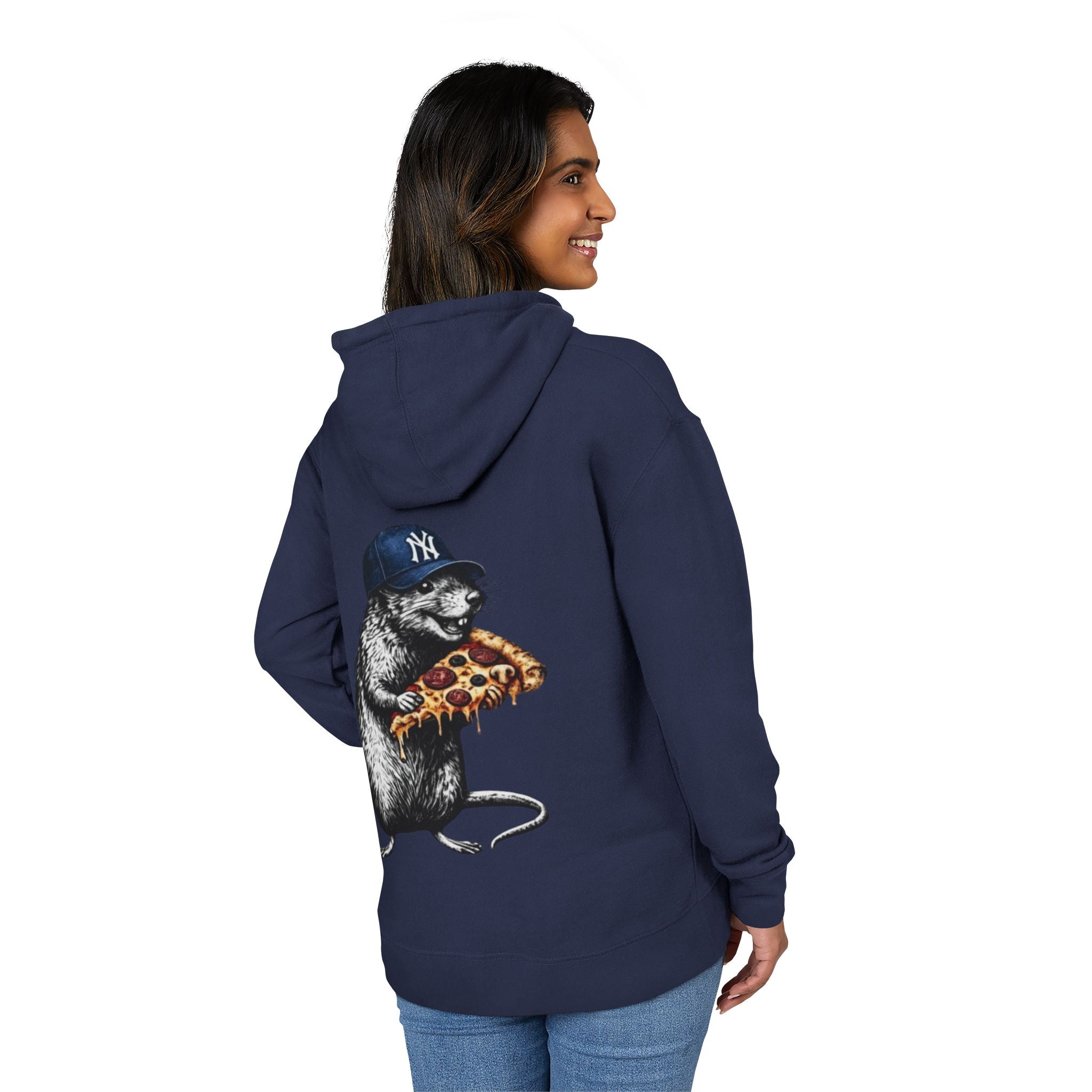 Hoodie — "Where the Rats Eat Better" NYC Pizza Rat Graphic Hoodie