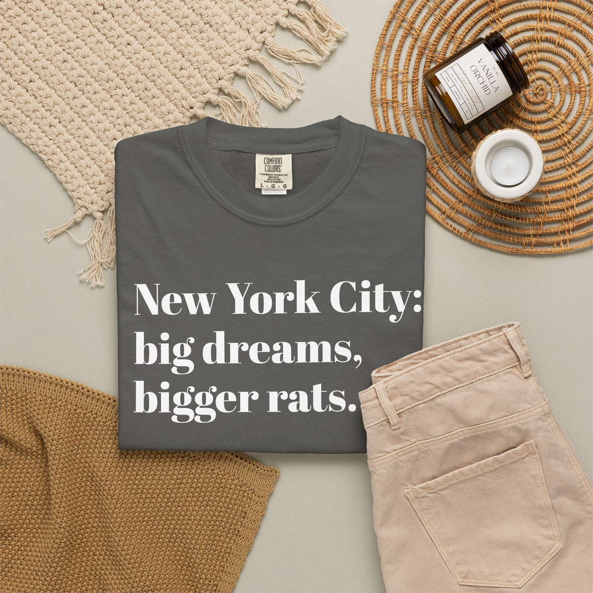 New York City - Dreams Here - So Are Rats - Tee Shirt