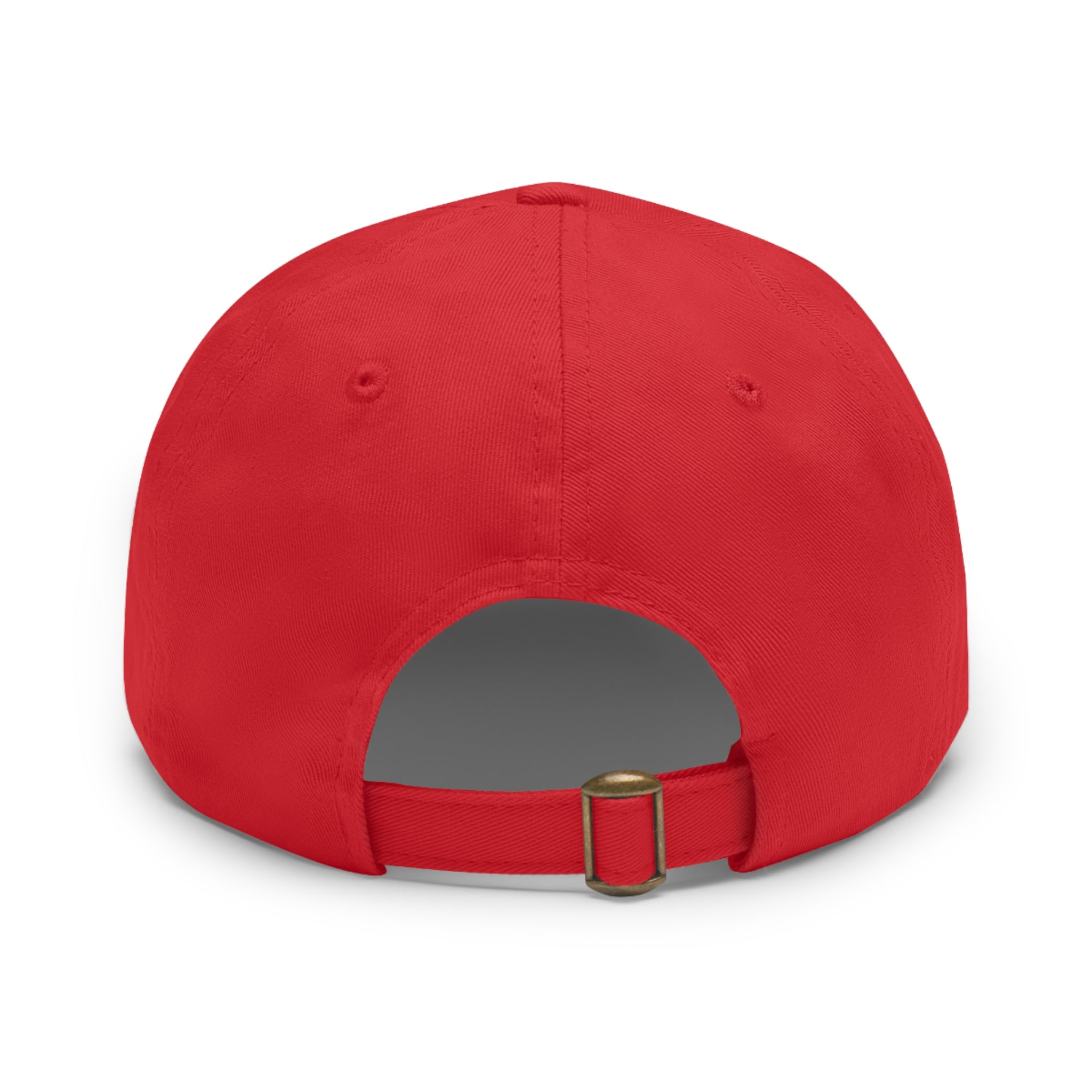 Leather Patch Dad Hat — NYC Pizza Rat Boss Logo