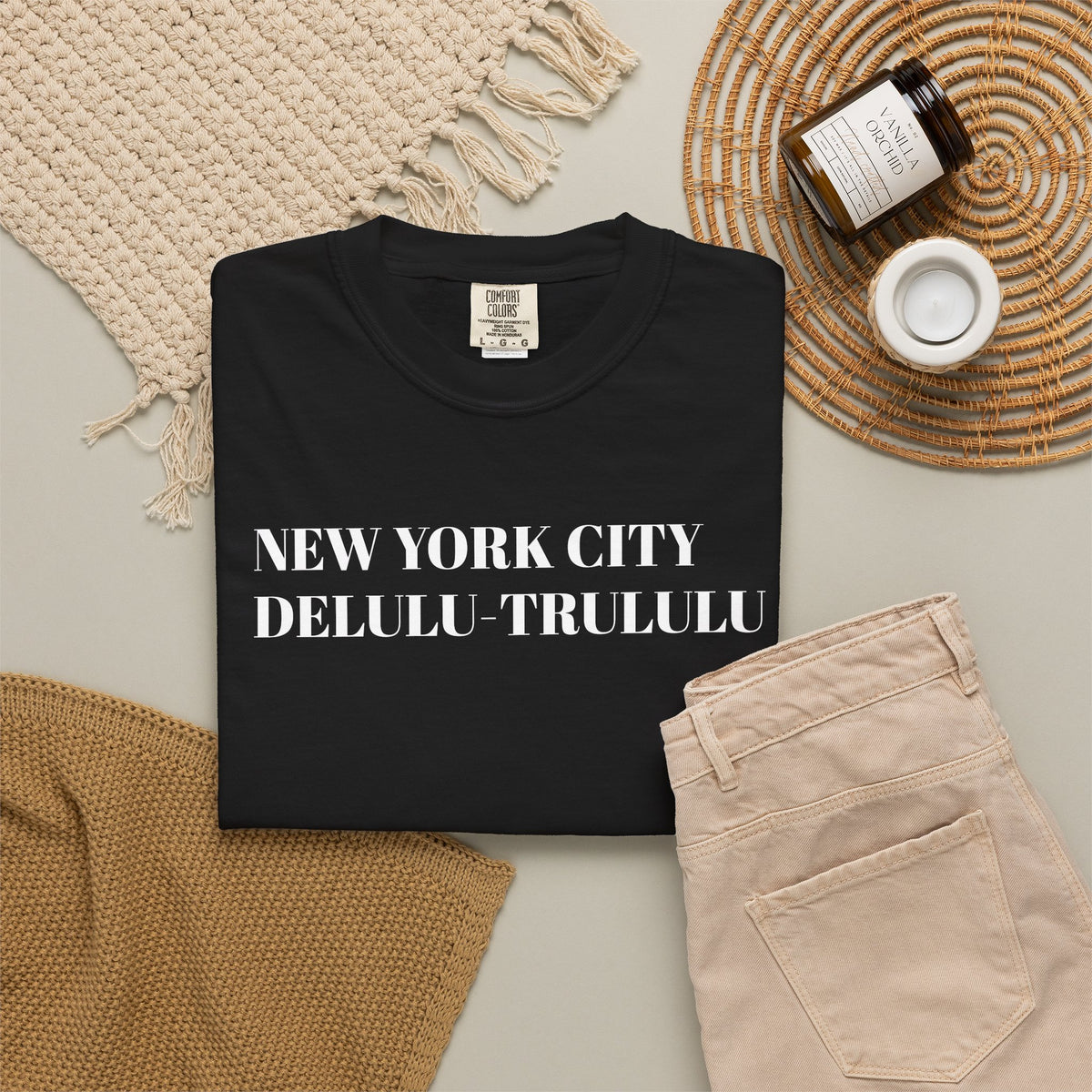 New York City. Delulu-Trululu. Tee Shirt