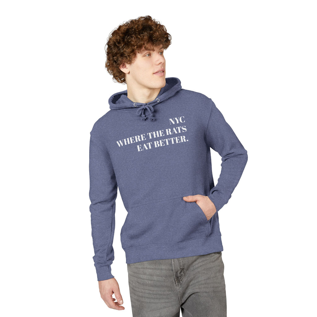 Happy New York City Pizza Rat Hoodie