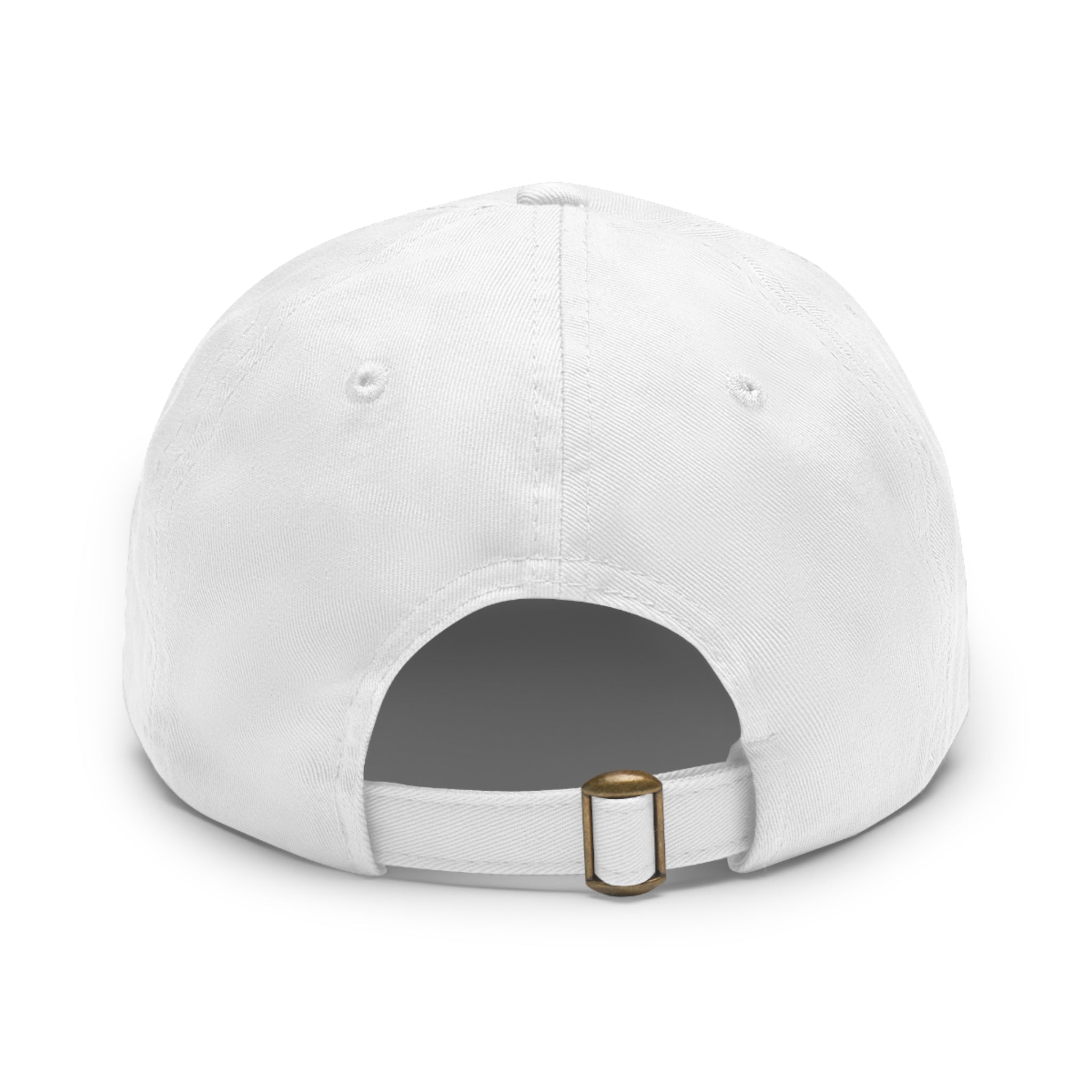 Leather Patch Dad Hat — NYC Pizza Rat Boss Logo