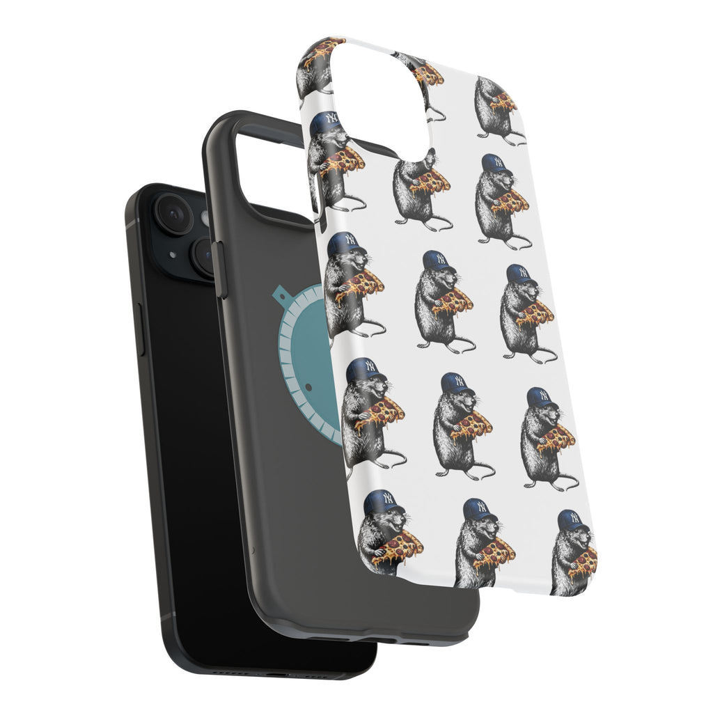 NY Pizza-Loving Rat Magnetic Phone Case