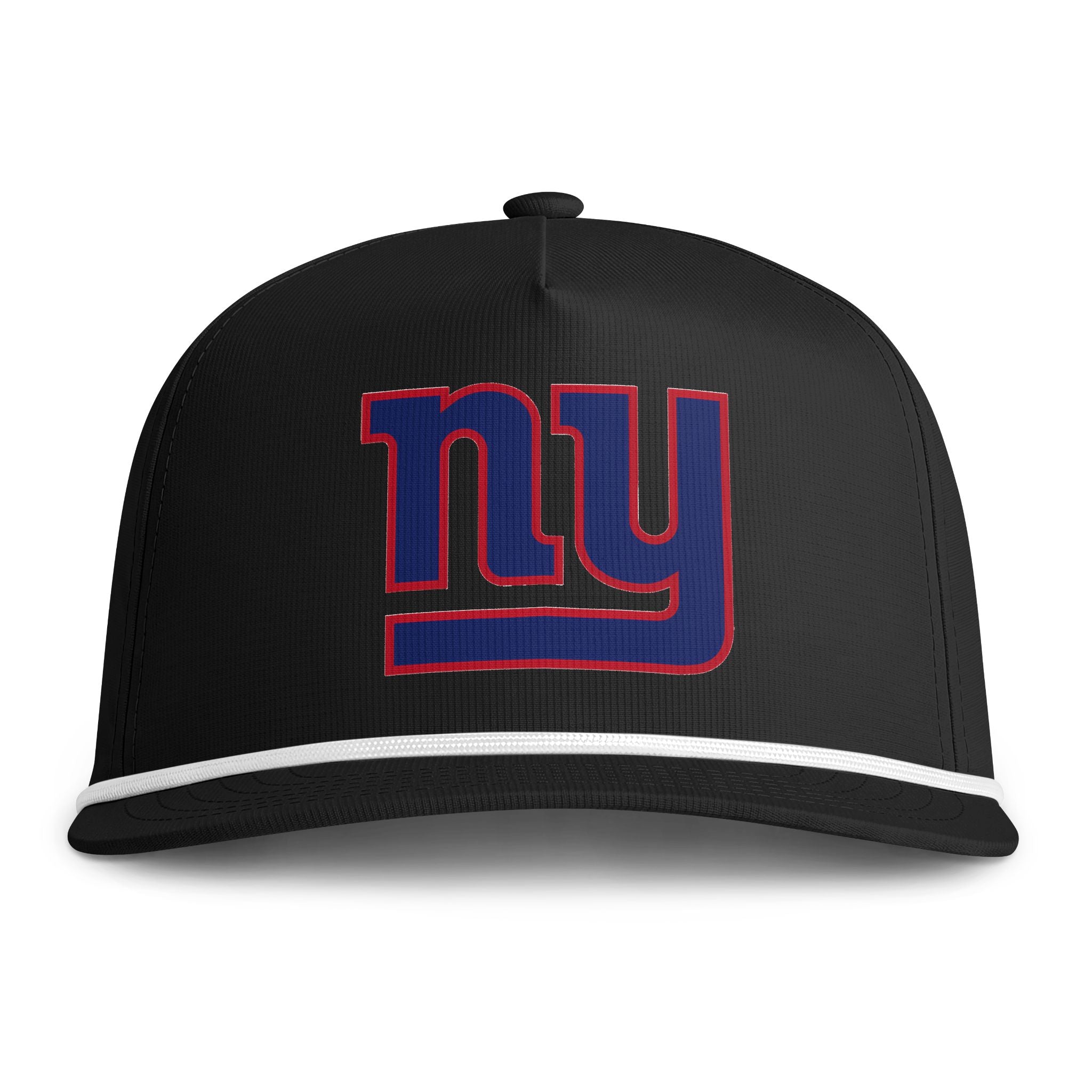NY Giants Sunwashed Rope Cap - Retro NY Lettering Snapback Hat