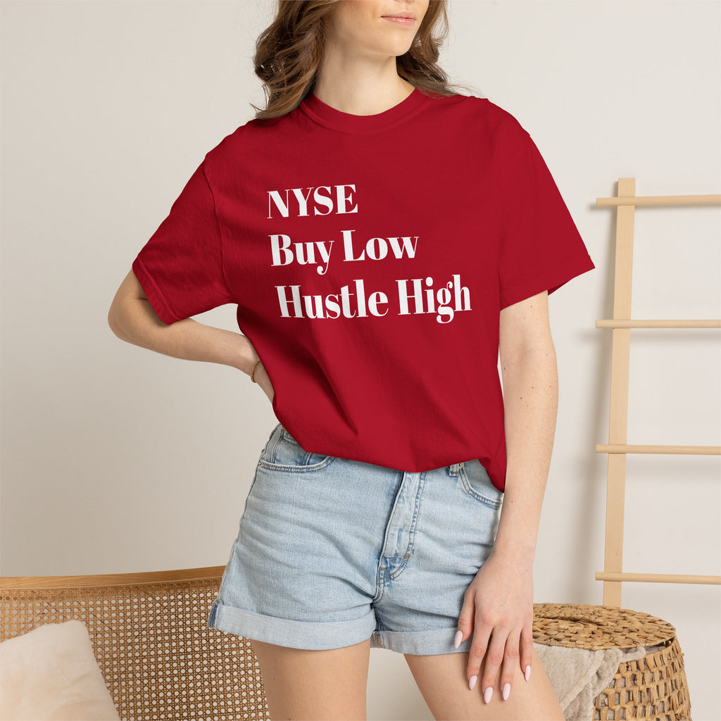 NYSE Buy Low - Hustle High - Tee Shirt