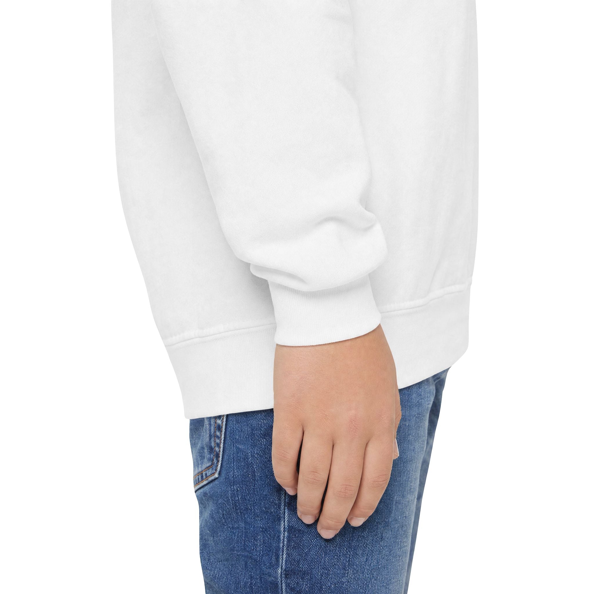 Youth Crewneck Sweatshirt — Vintage Explorer NY Rat Graphic