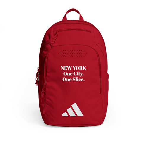 Adidas Defender Backpack — “NEW YORK One City. One Shoe.” Embroidered City Pack