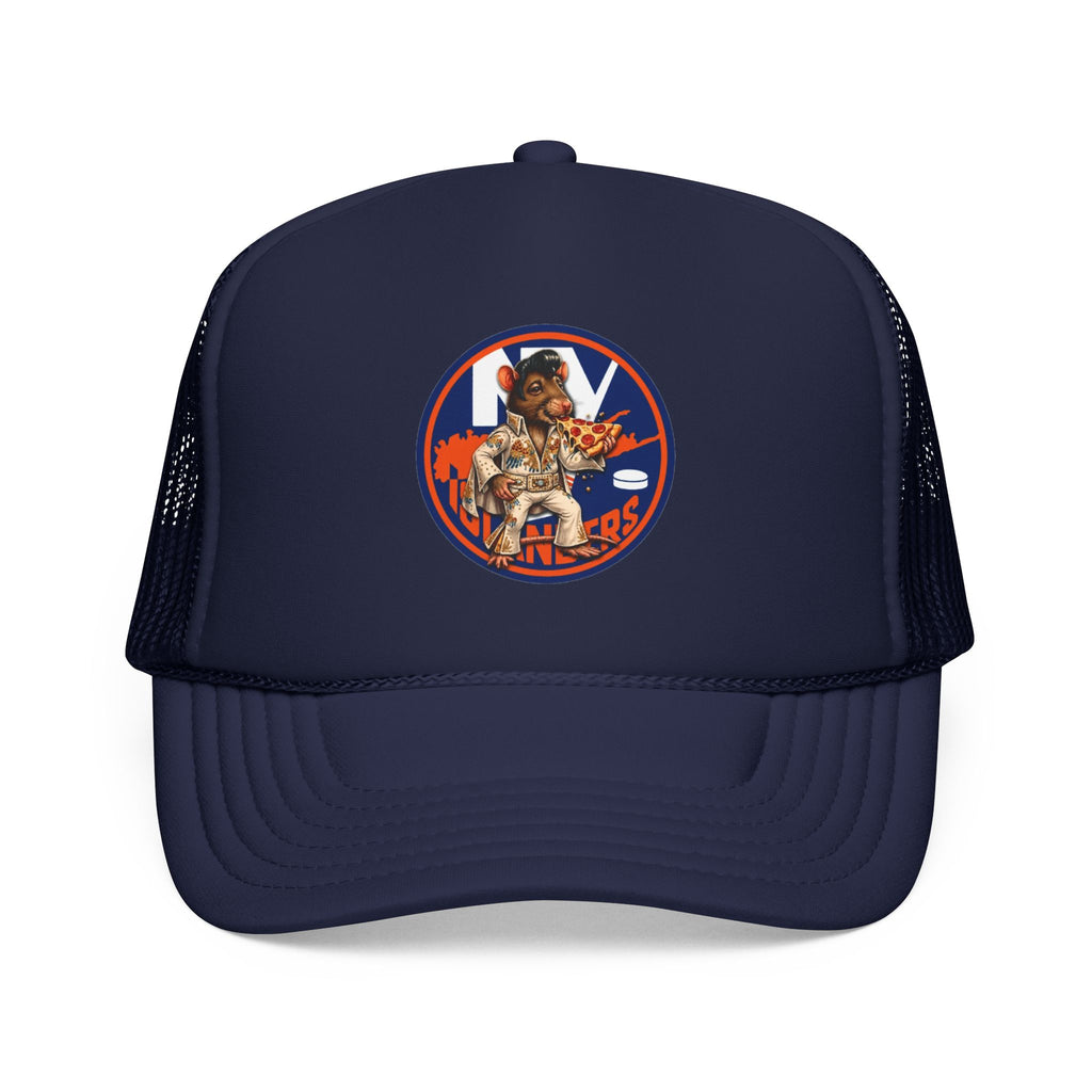 Vintage Island Monsters Trucker Hat - Retro Surf Creature Foam Cap